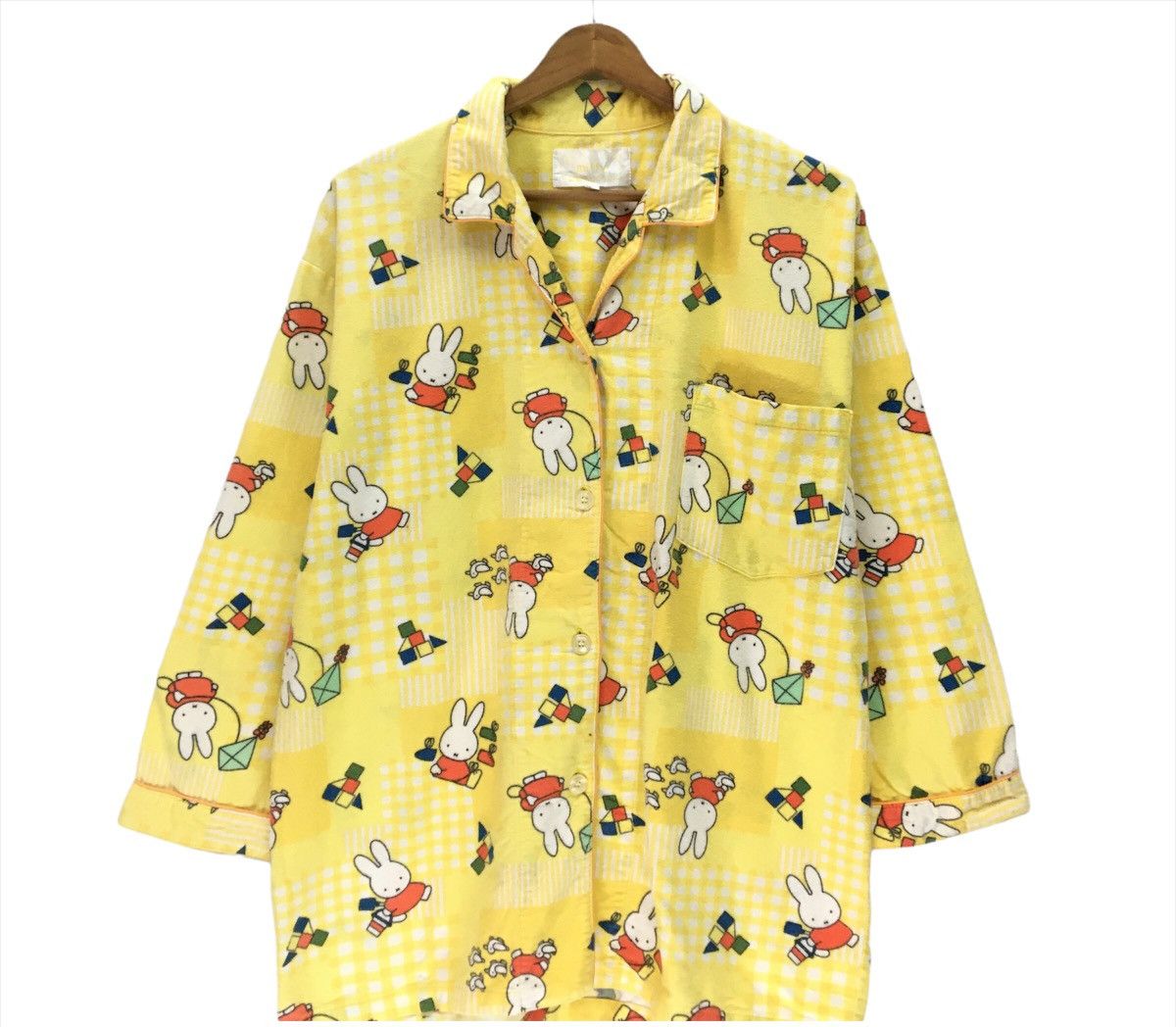 Cartoon Network × Japanese Brand × Nickelodeon MIFFY Button Up Full Print Long Sleeve Size L / US 10 / IT 46 - 3 Thumbnail