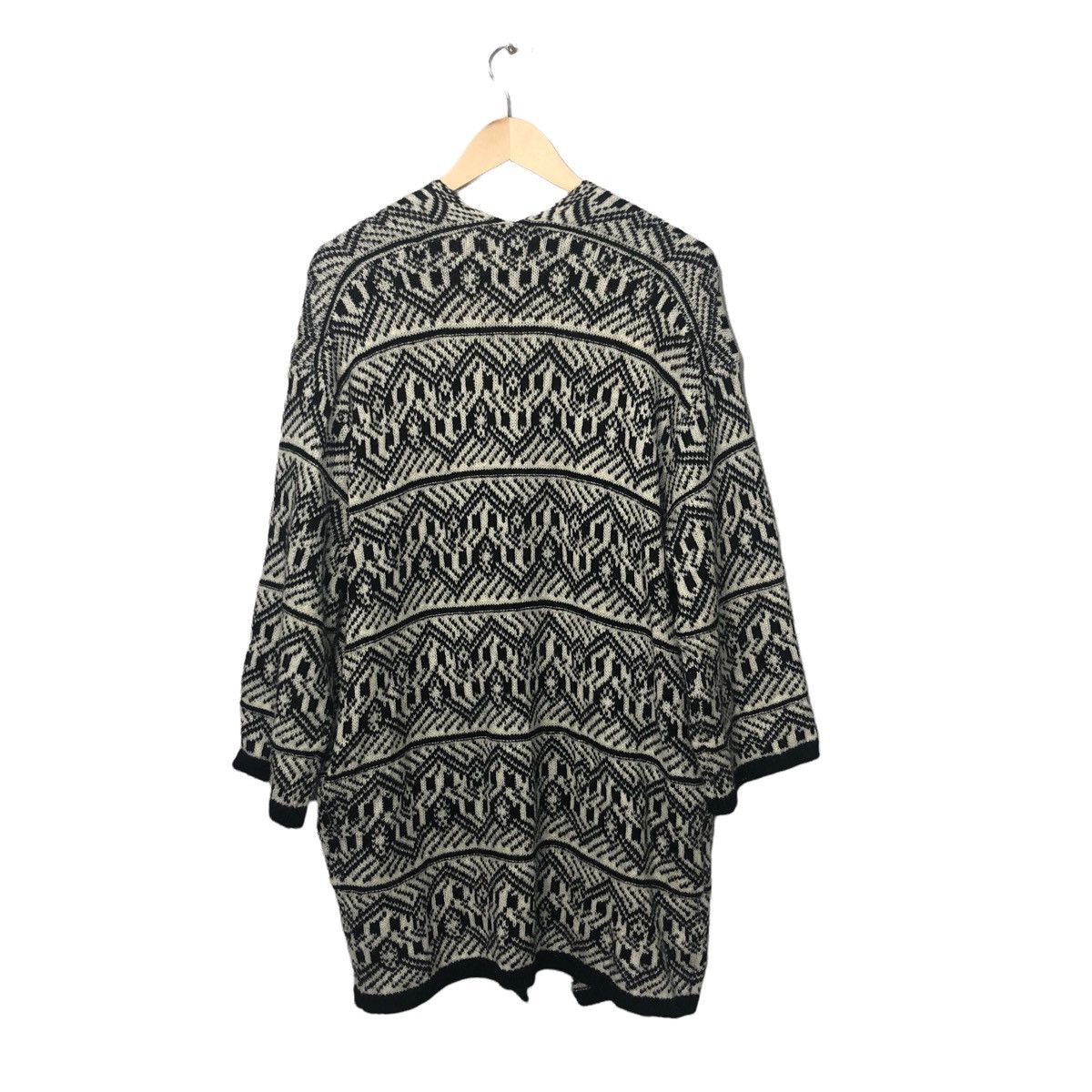 Aran Isles Knitwear Vintage Azul By Moussy Fullprint Cardigan Size US L / EU 52-54 / 3 - 5 Thumbnail