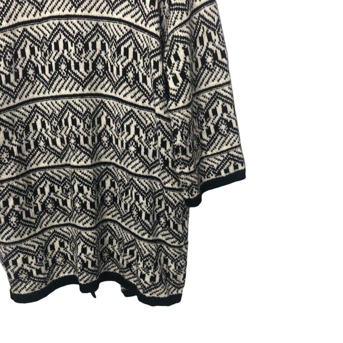 Aran Isles Knitwear Vintage Azul By Moussy Fullprint Cardigan Size US L / EU 52-54 / 3 - 6 Thumbnail