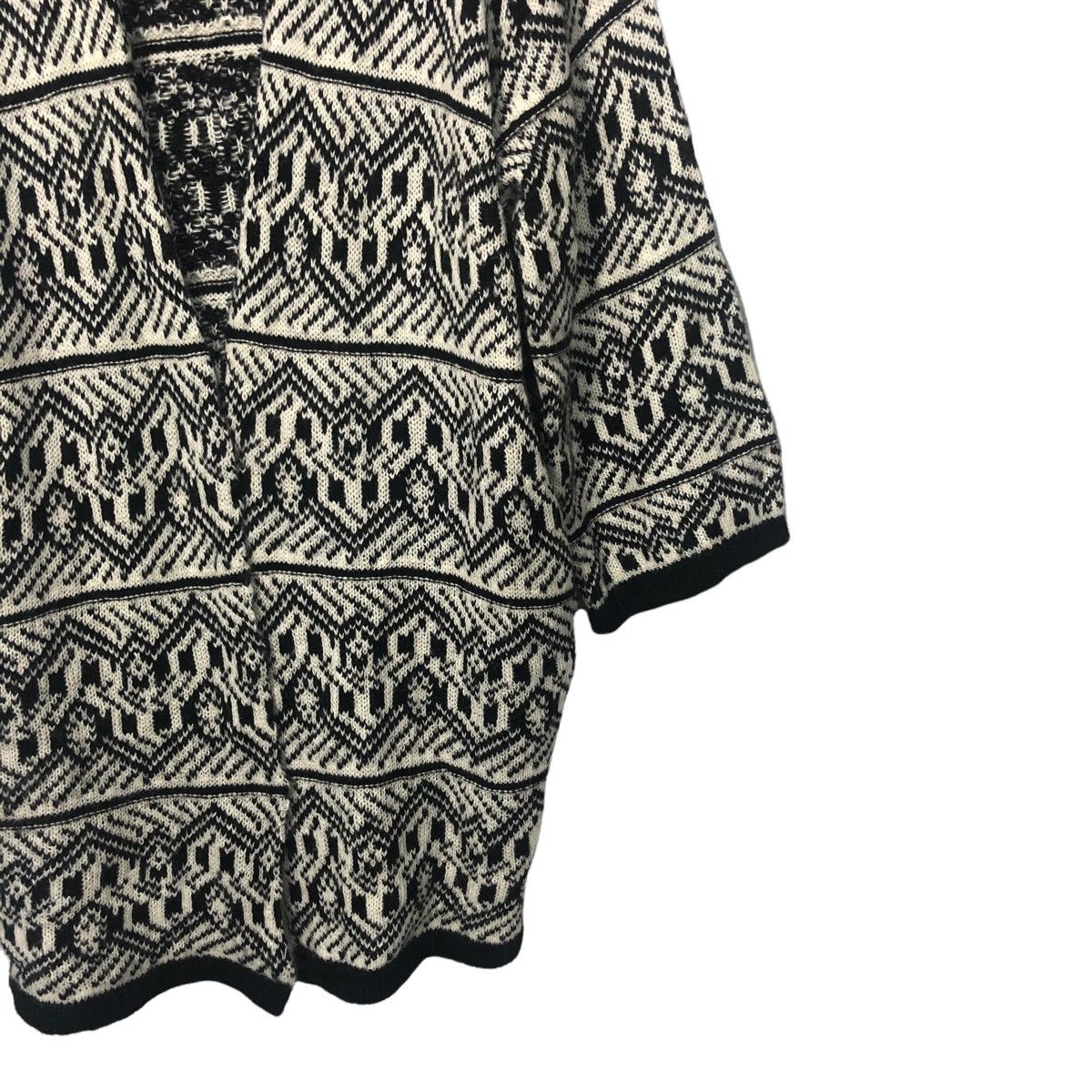 Aran Isles Knitwear Vintage Azul By Moussy Fullprint Cardigan Size US L / EU 52-54 / 3 - 2 Thumbnail
