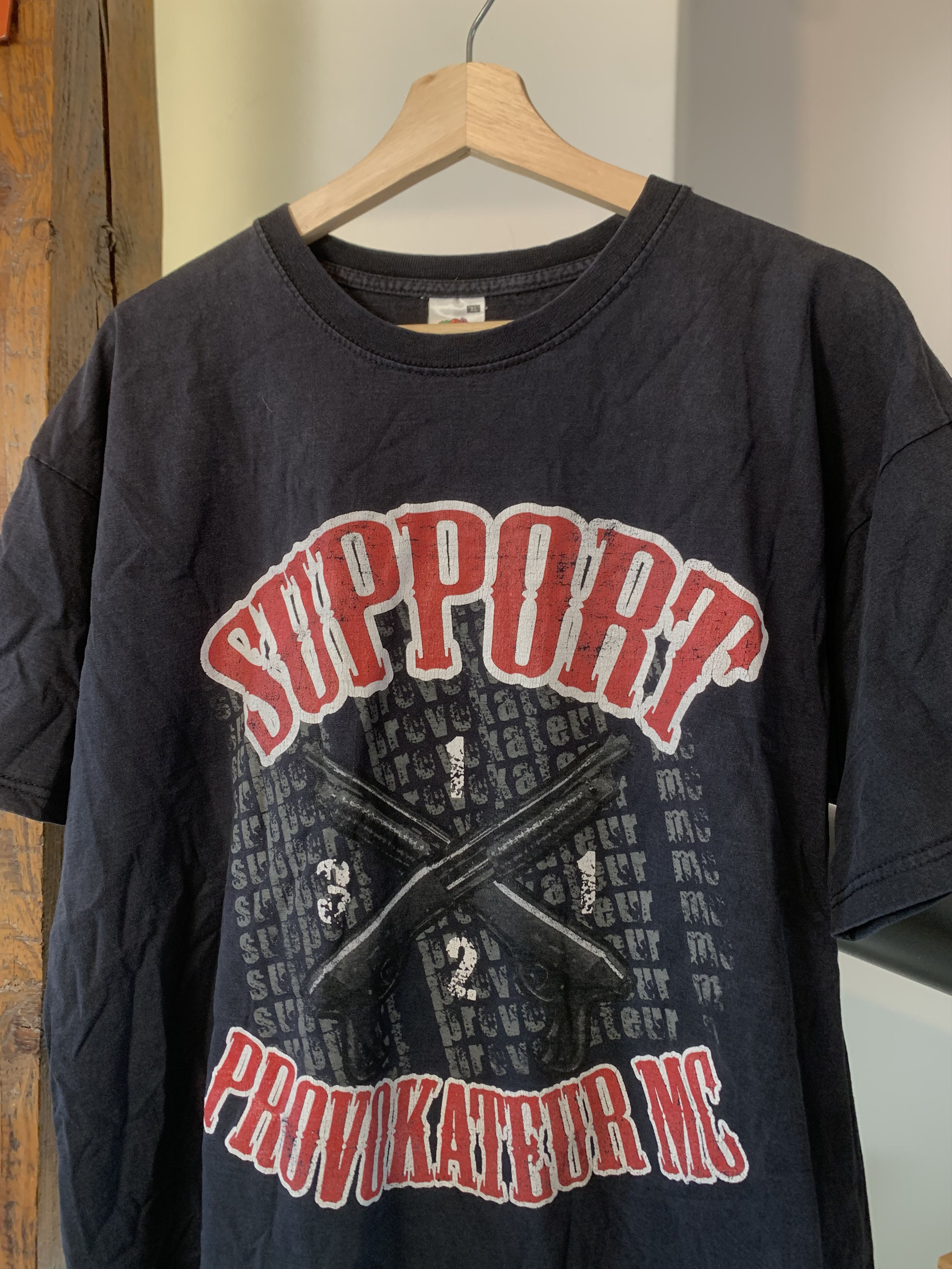 Vintage Support Hells Angels 1312 Call The Cops I Don't Give A Fuck Size US XL / EU 56 / 4 - 3 Thumbnail