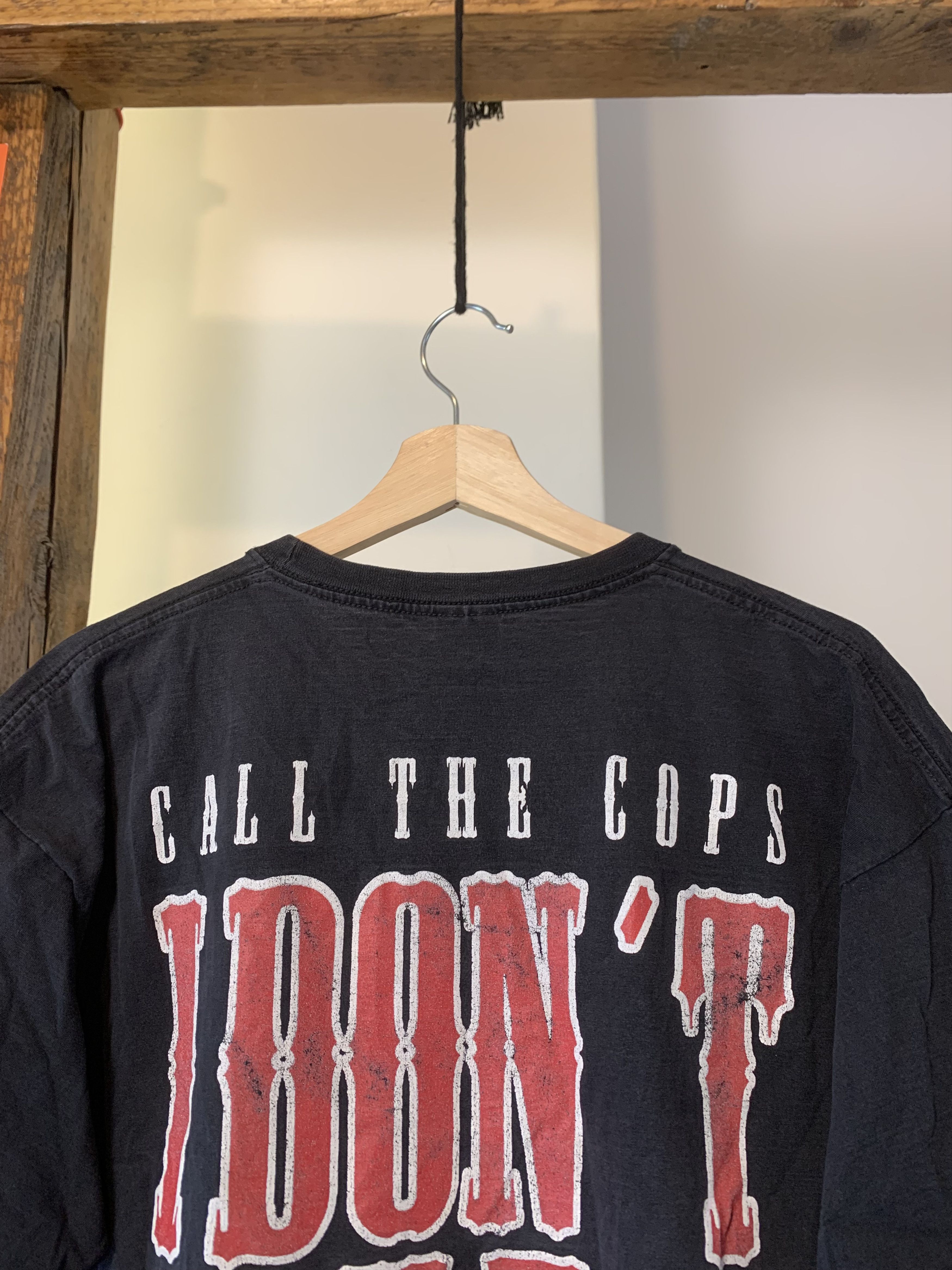Vintage Support Hells Angels 1312 Call The Cops I Don't Give A Fuck Size US XL / EU 56 / 4 - 5 Thumbnail