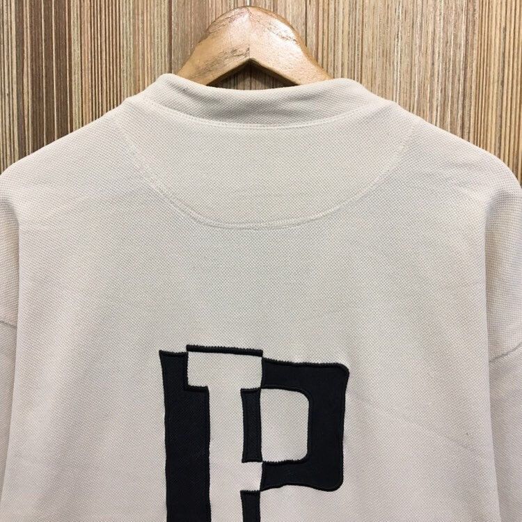 Designer × Marc Buchanan × Pelle Pelle Pelle Pelle By MARC BUCHANAN Half Zip Sweatshirt Size US L / EU 52-54 / 3 - 7 Thumbnail