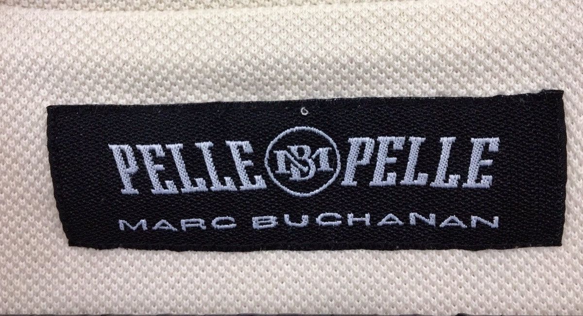 Designer × Marc Buchanan × Pelle Pelle Pelle Pelle By MARC BUCHANAN Half Zip Sweatshirt Size US L / EU 52-54 / 3 - 9 Thumbnail