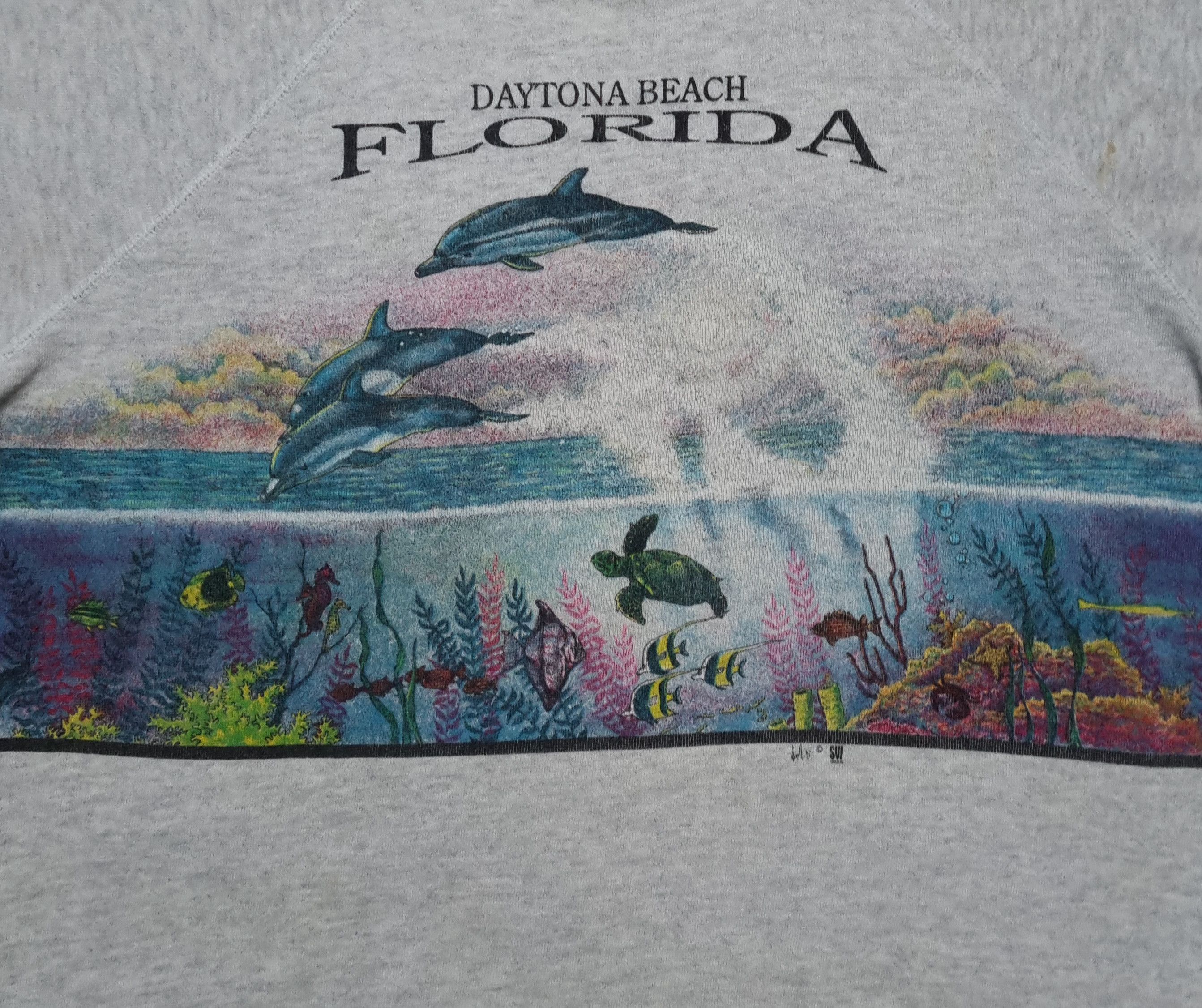 Vintage Sweatshirt Vintage Daytona Beach Florida x Streetwear Size US L / EU 52-54 / 3 - 10 Thumbnail