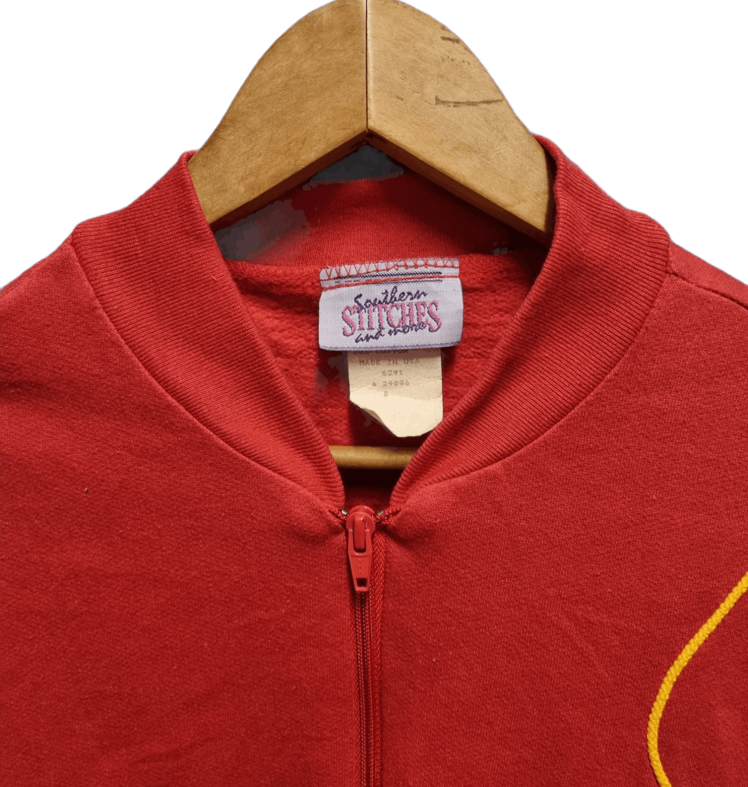 Vintage 🔥Vintage🔥Southern Stitches Zipper Sweatshirt Size US XL / EU 56 / 4 - 7 Thumbnail