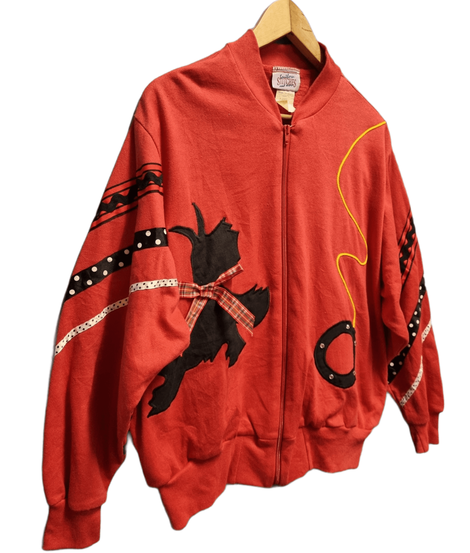 Vintage 🔥Vintage🔥Southern Stitches Zipper Sweatshirt Size US XL / EU 56 / 4 - 4 Thumbnail