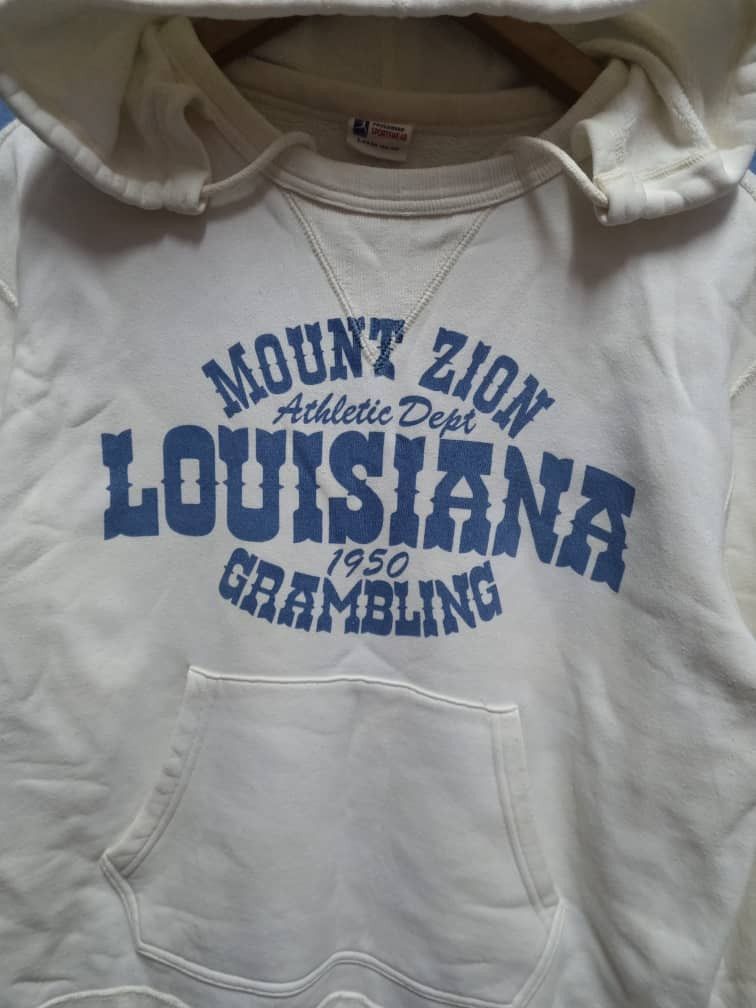 Champion × Vintage Vintage Champion Mount Zion Louisiana Sweatshirt/Hoodie Size US L / EU 52-54 / 3 - 5 Thumbnail
