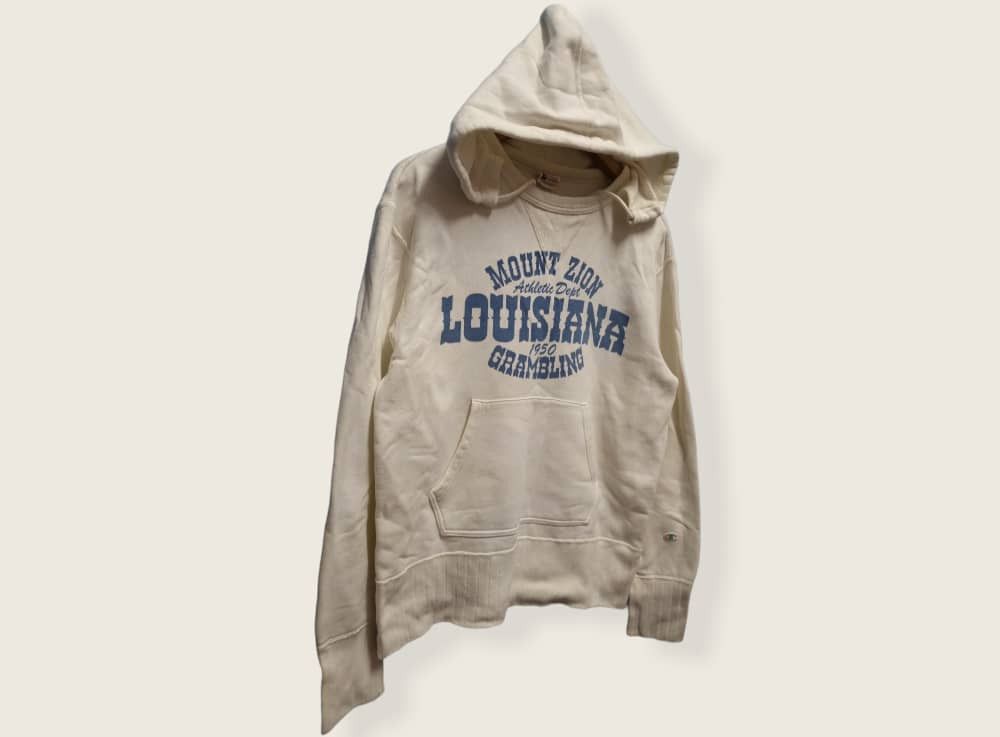 Champion × Vintage Vintage Champion Mount Zion Louisiana Sweatshirt/Hoodie Size US L / EU 52-54 / 3 - 2 Thumbnail