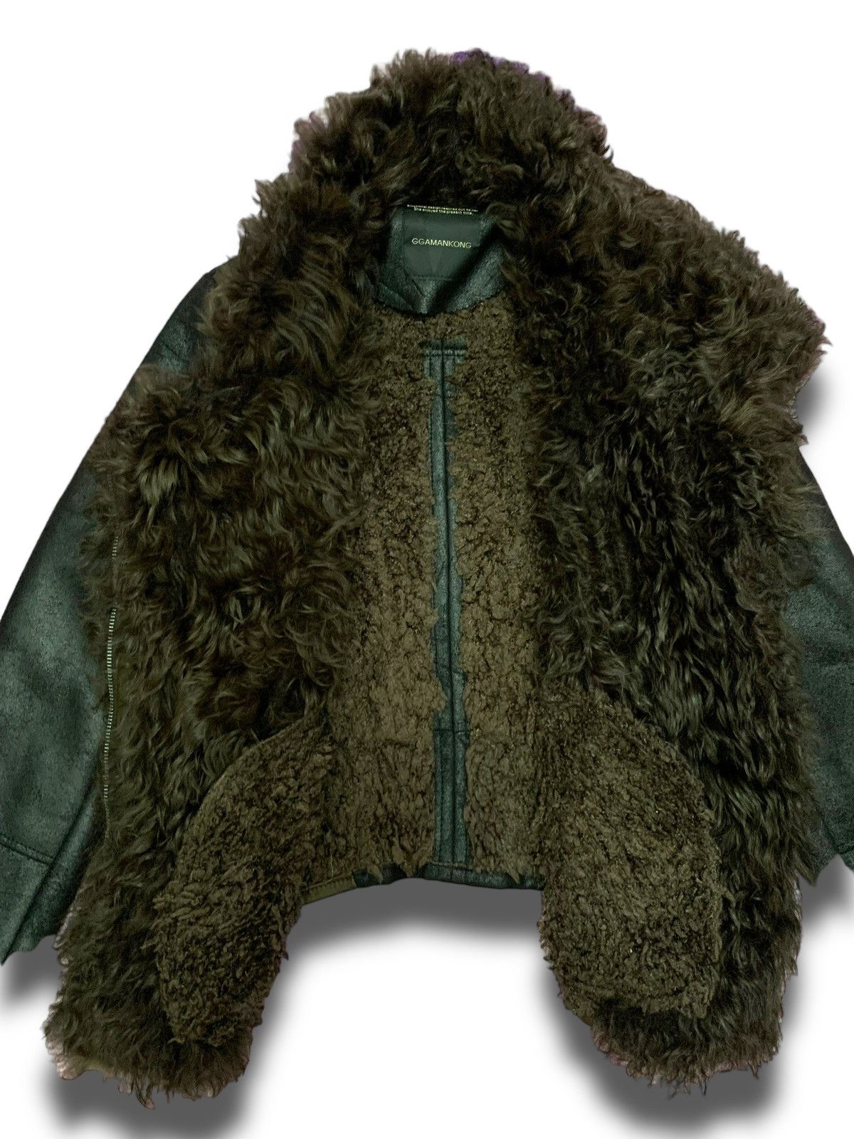 Beauty Beast Archival Fur Suede Bikers Winter Petite Jacket Size XS / US 0-2 / IT 36-38 - 6 Thumbnail