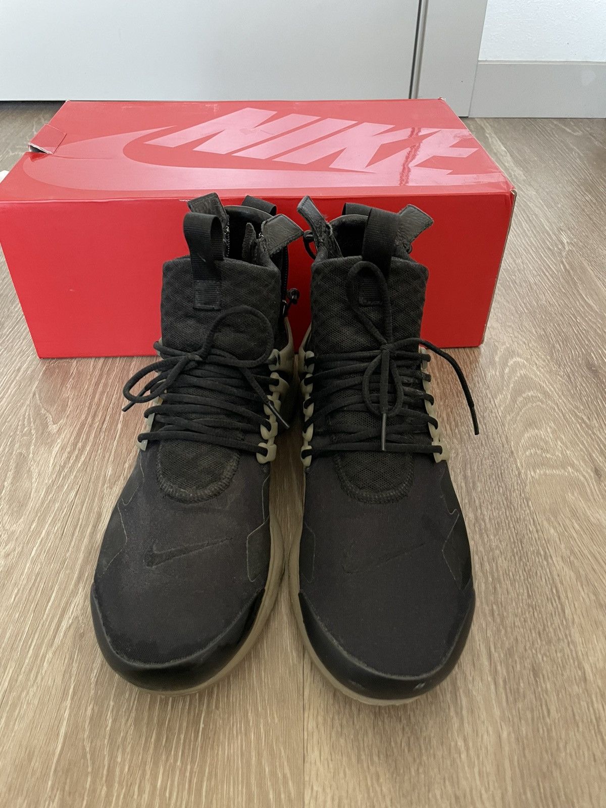 Acronym × Nike Acronym x Air Presto Mid Bamboo 2016 Size US 9.5 / EU 42-43 - 4 Thumbnail