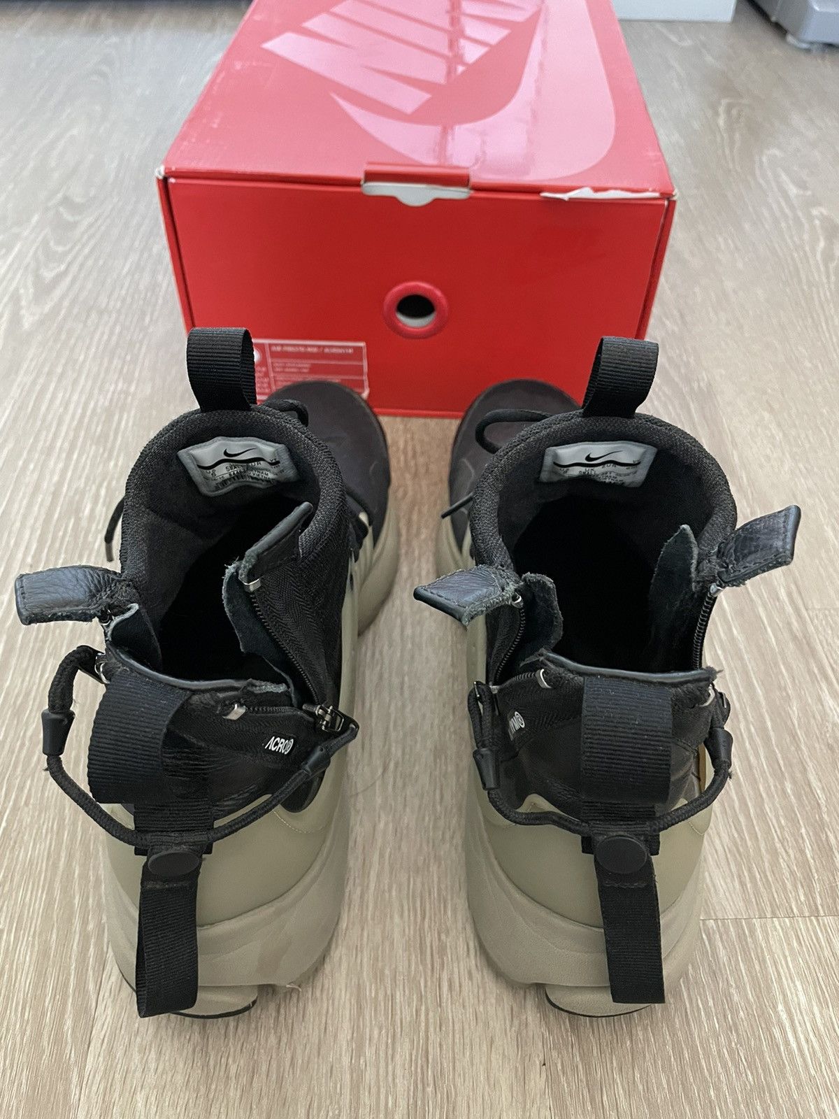 Acronym × Nike Acronym x Air Presto Mid Bamboo 2016 Size US 9.5 / EU 42-43 - 9 Thumbnail