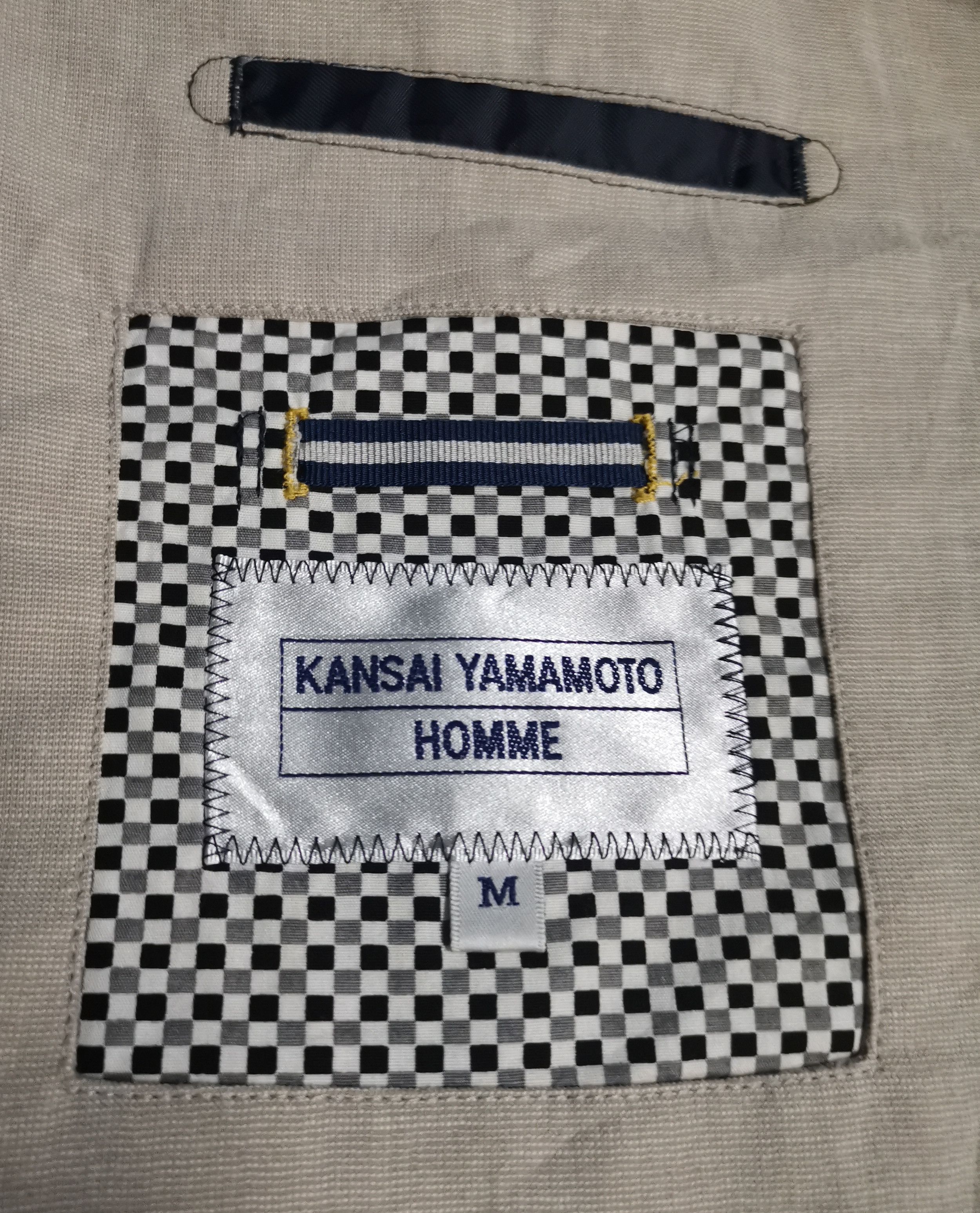 Japanese Brand × Kansai Yamamoto × Vintage Vintage Kansai Yamamoto Homme Blazzer x Japanese Brand Size 36R - 6 Thumbnail