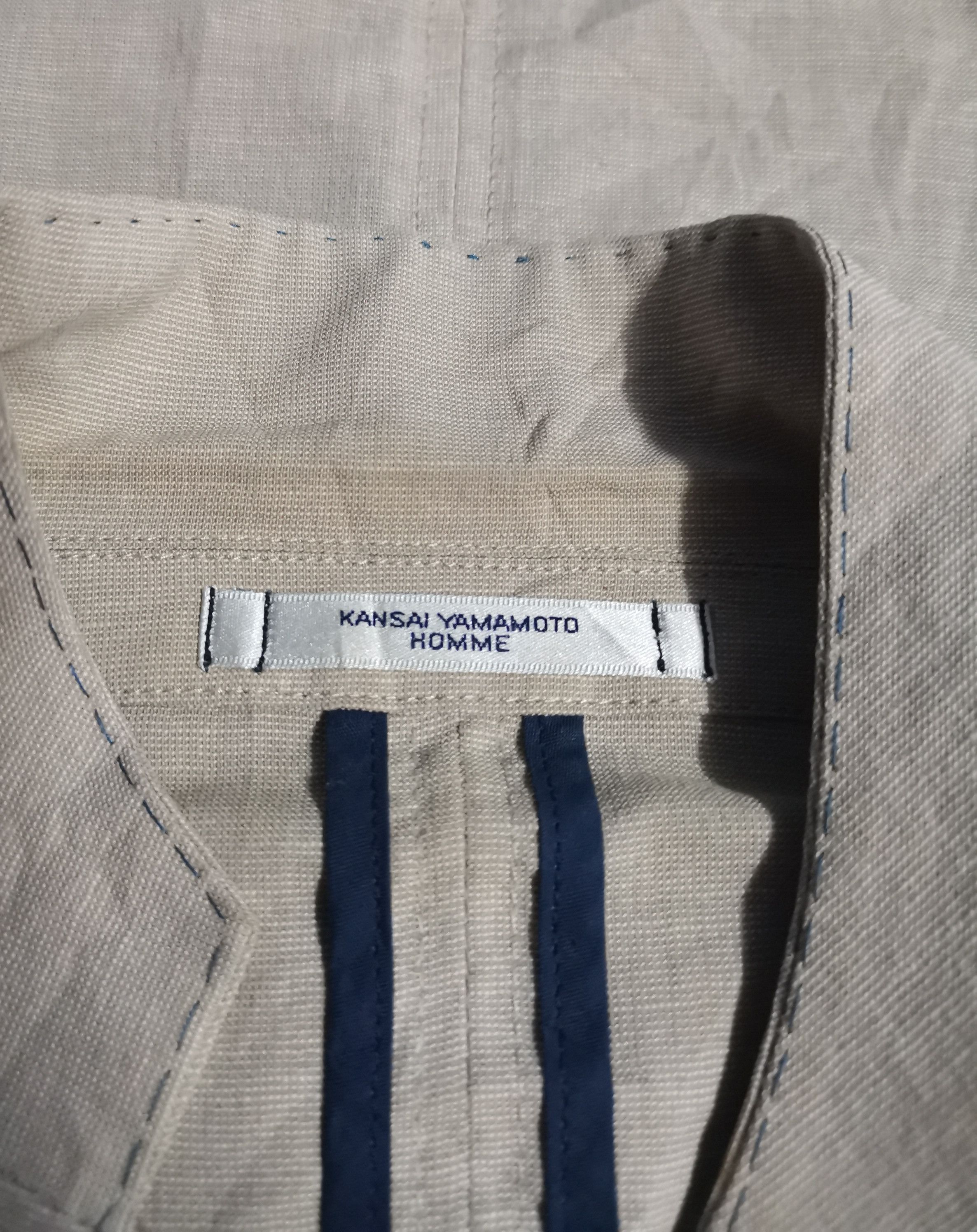 Japanese Brand × Kansai Yamamoto × Vintage Vintage Kansai Yamamoto Homme Blazzer x Japanese Brand Size 36R - 5 Thumbnail