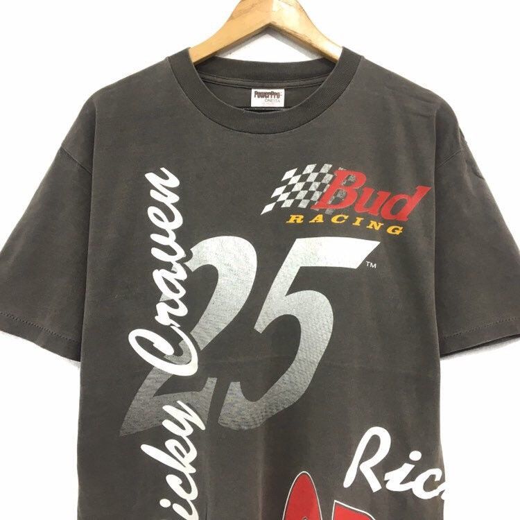 NASCAR Vintage BUD RACING x Ricky Craven Crewneck Tee Size US M / EU 48-50 / 2 - 5 Thumbnail