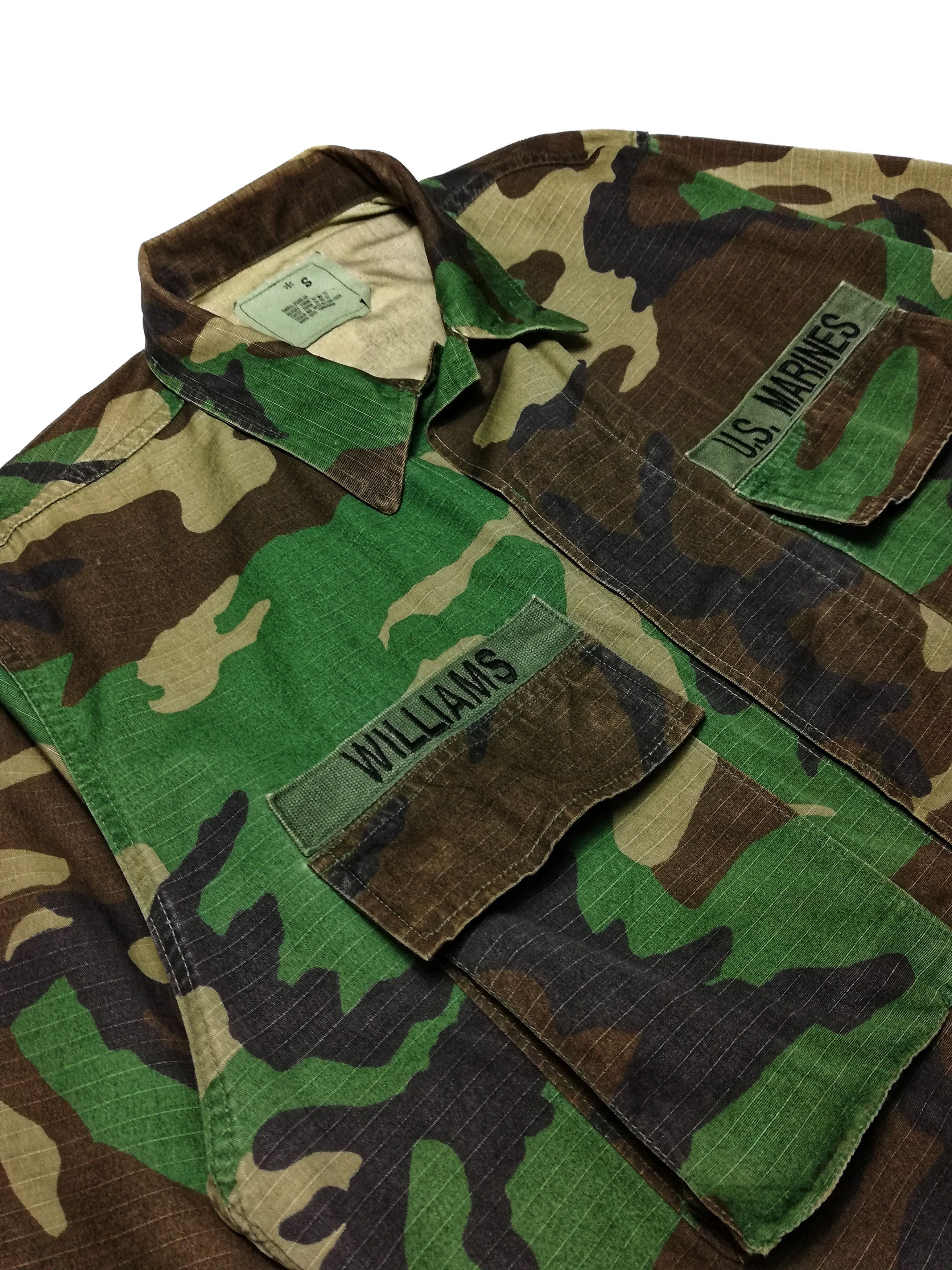 Other 🔥US Military Combat Army Hot Weather Woodland Camo Coat🔥 Size US S / EU 44-46 / 1 - 5 Thumbnail