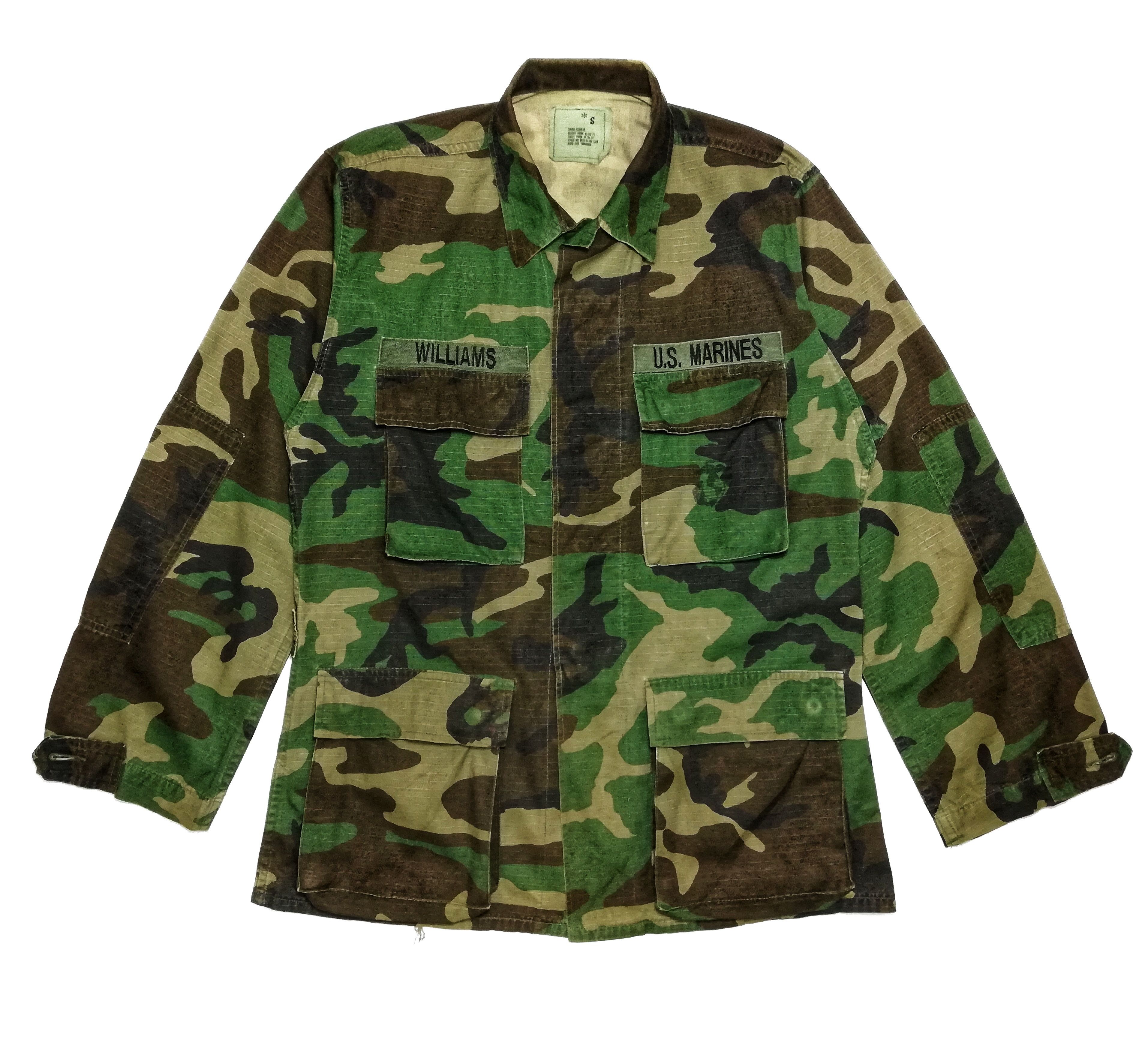 🔥US Military Combat Army Hot Weather Woodland Camo Coat🔥
