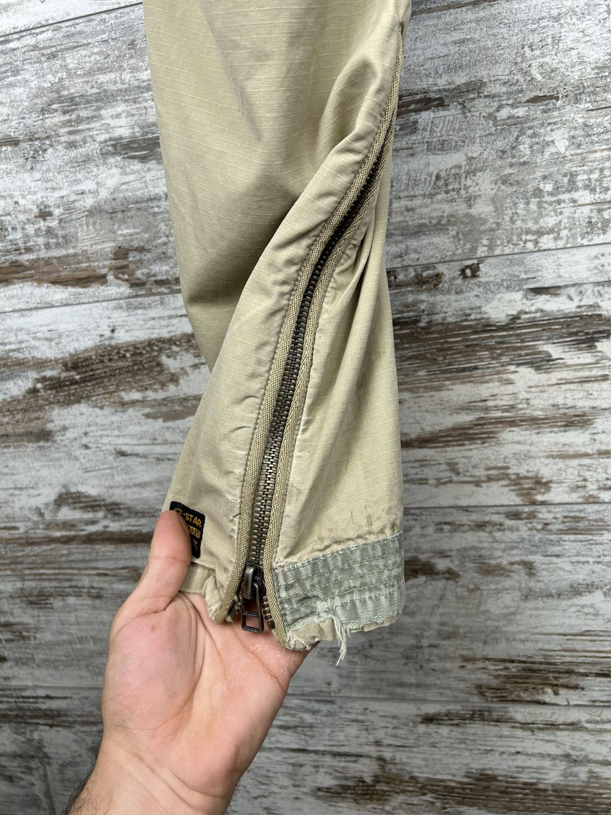 G-Star Mens Vintage G Star Raw Army Elwood Pants cargo y2k rare Size US 33 - 10 Thumbnail