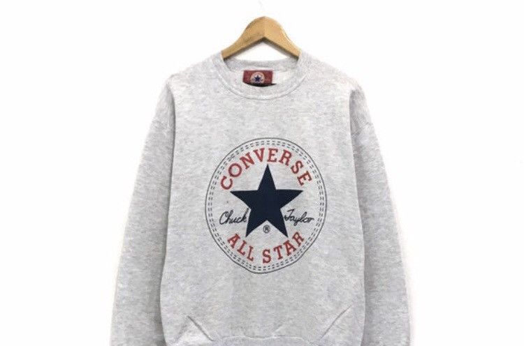 Other Vintage Converse Crewneck Sweatshirt Size US M / EU 48-50 / 2 - 2 Thumbnail