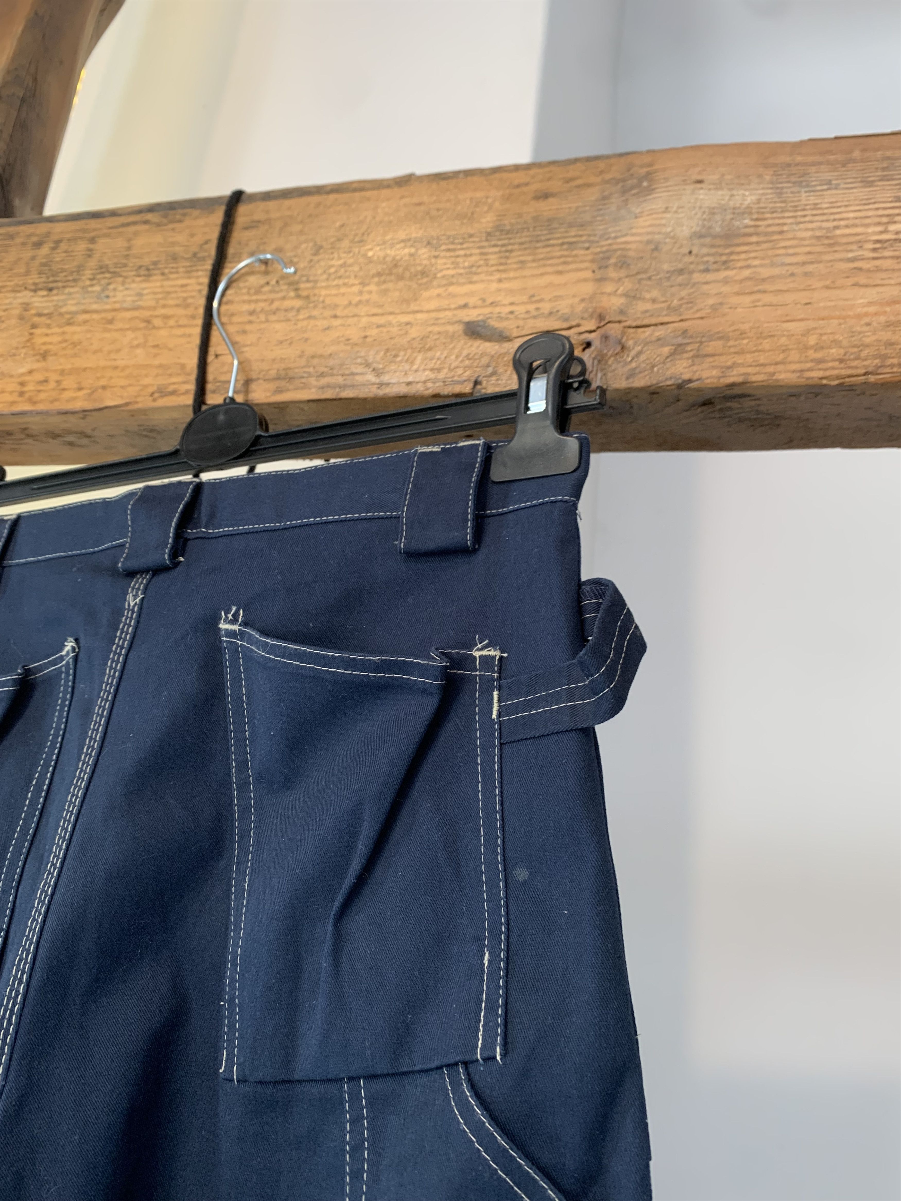 Japanese Brand × Vintage Vintage Workwear Double Knee Carhartt Style Cargo Pants Size US 30 / EU 46 - 7 Thumbnail