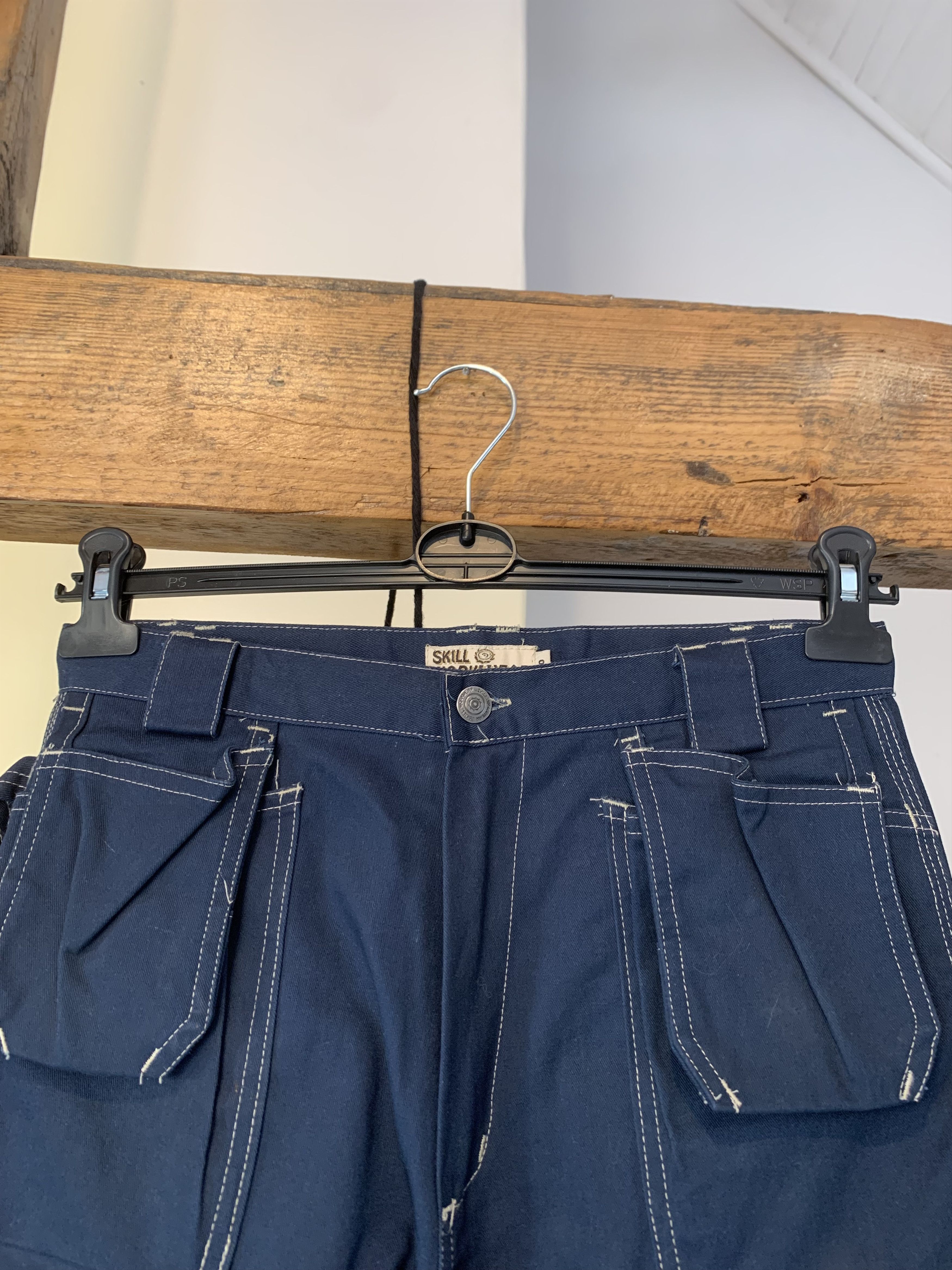 Japanese Brand × Vintage Vintage Workwear Double Knee Carhartt Style Cargo Pants Size US 30 / EU 46 - 5 Thumbnail