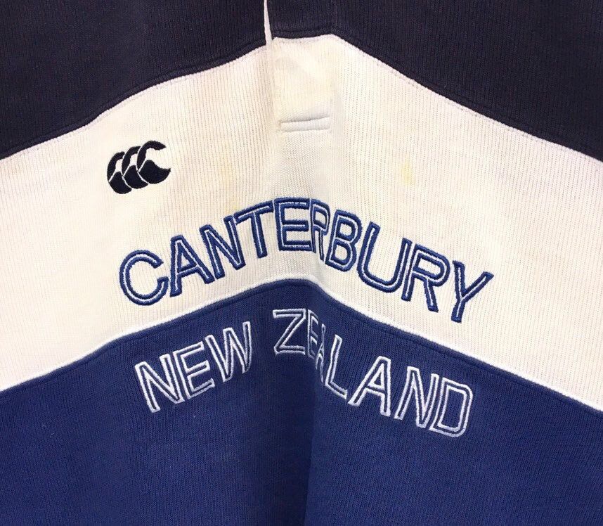 Canterbury of New Zealand × Sports Specialties × Vintage CANTERBURY Multicolour Polos Sweatshirt Size US L / EU 52-54 / 3 - 7 Thumbnail