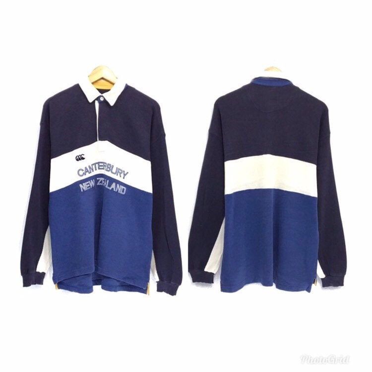 Canterbury of New Zealand × Sports Specialties × Vintage CANTERBURY Multicolour Polos Sweatshirt Size US L / EU 52-54 / 3 - 3 Thumbnail