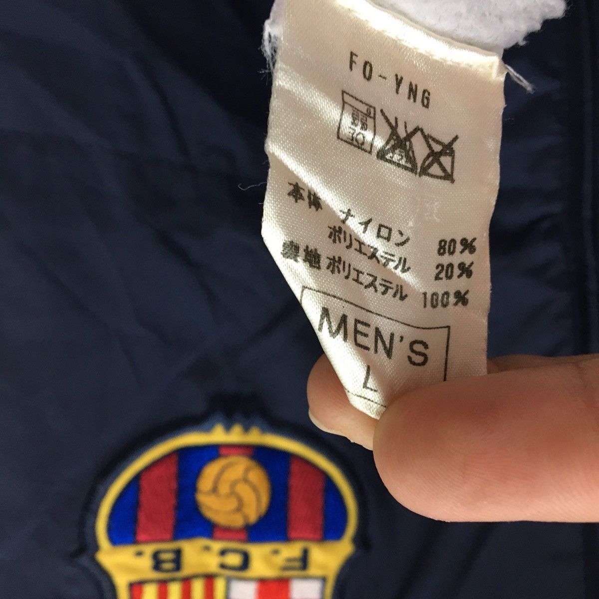 Nike × Sports Specialties Nike X Barcelona FC Zipped Up Jacket Size US XL / EU 56 / 4 - 13 Thumbnail
