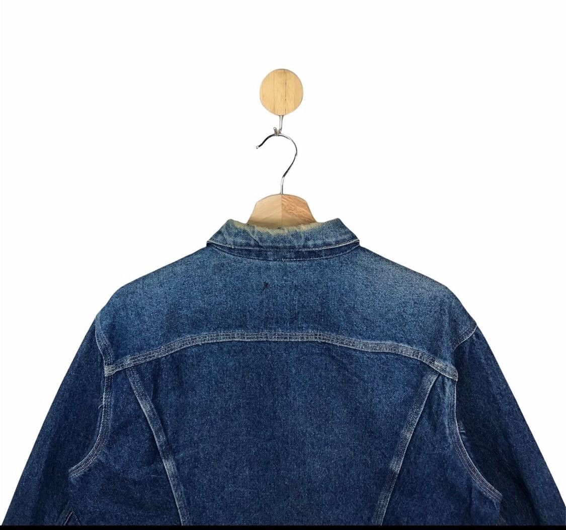 Carhartt RARE!! Vintage Carhatt Trucker Denim Jacket Hot Design Size US L / EU 52-54 / 3 - 5 Thumbnail