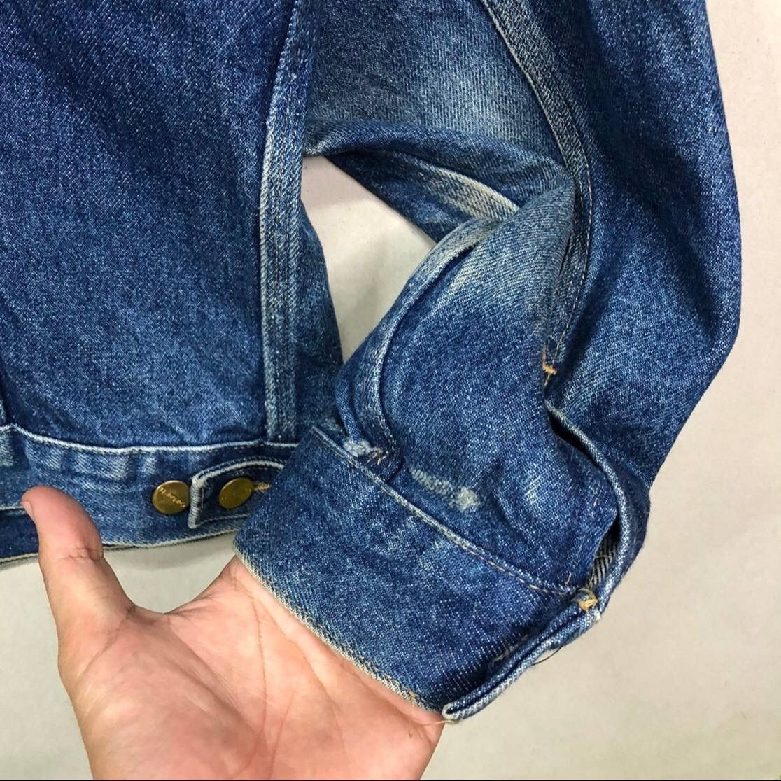 Carhartt RARE!! Vintage Carhatt Trucker Denim Jacket Hot Design Size US L / EU 52-54 / 3 - 8 Thumbnail