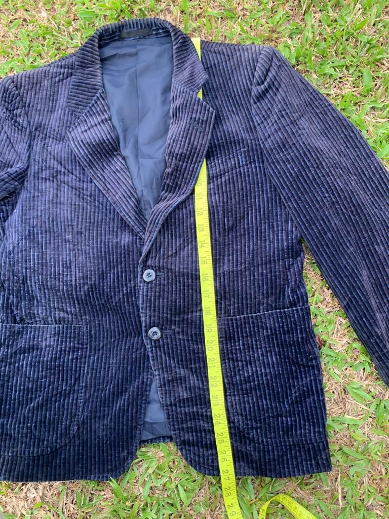 Designer × Japanese Brand × Vintage Niedieck Brilliant Velvet Blazer Size 38R - 15 Thumbnail