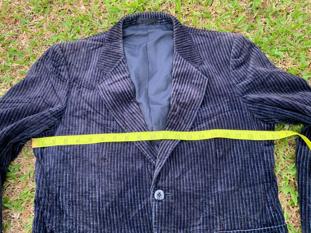 Designer × Japanese Brand × Vintage Niedieck Brilliant Velvet Blazer Size 38R - 14 Thumbnail