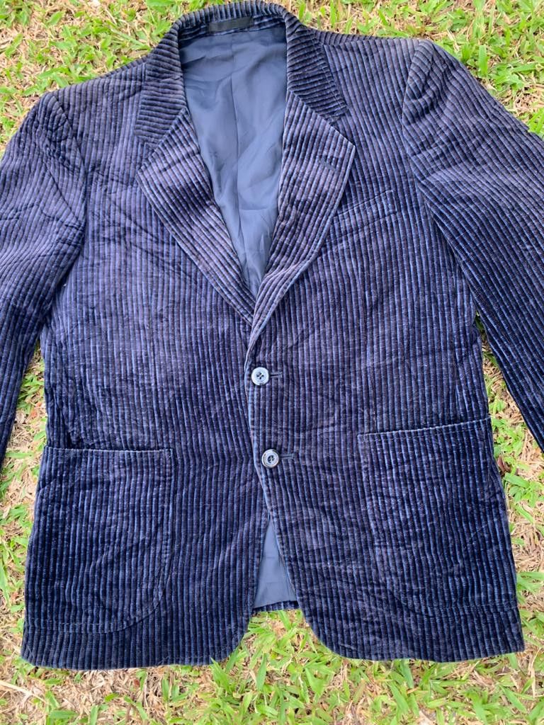 Designer × Japanese Brand × Vintage Niedieck Brilliant Velvet Blazer Size 38R - 5 Thumbnail