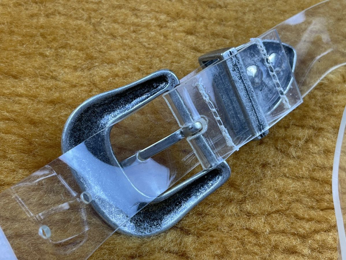 Japanese Brand two buckle transparent belt Size 32 - 6 Thumbnail