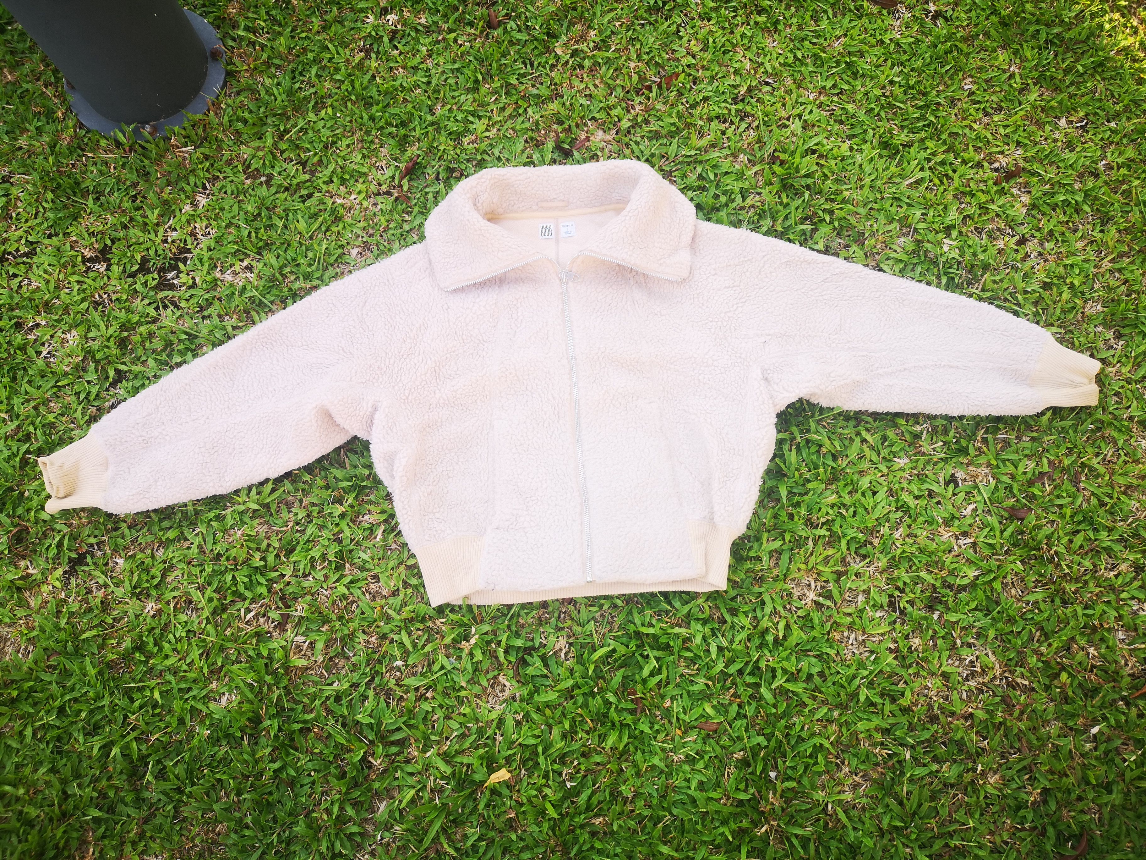 Japanese Brand × Lemaire × Uniqlo Uniqlo UUU X Lemaire Sherpa Cropped Jacket Size L / US 10 / IT 46 - 3 Thumbnail