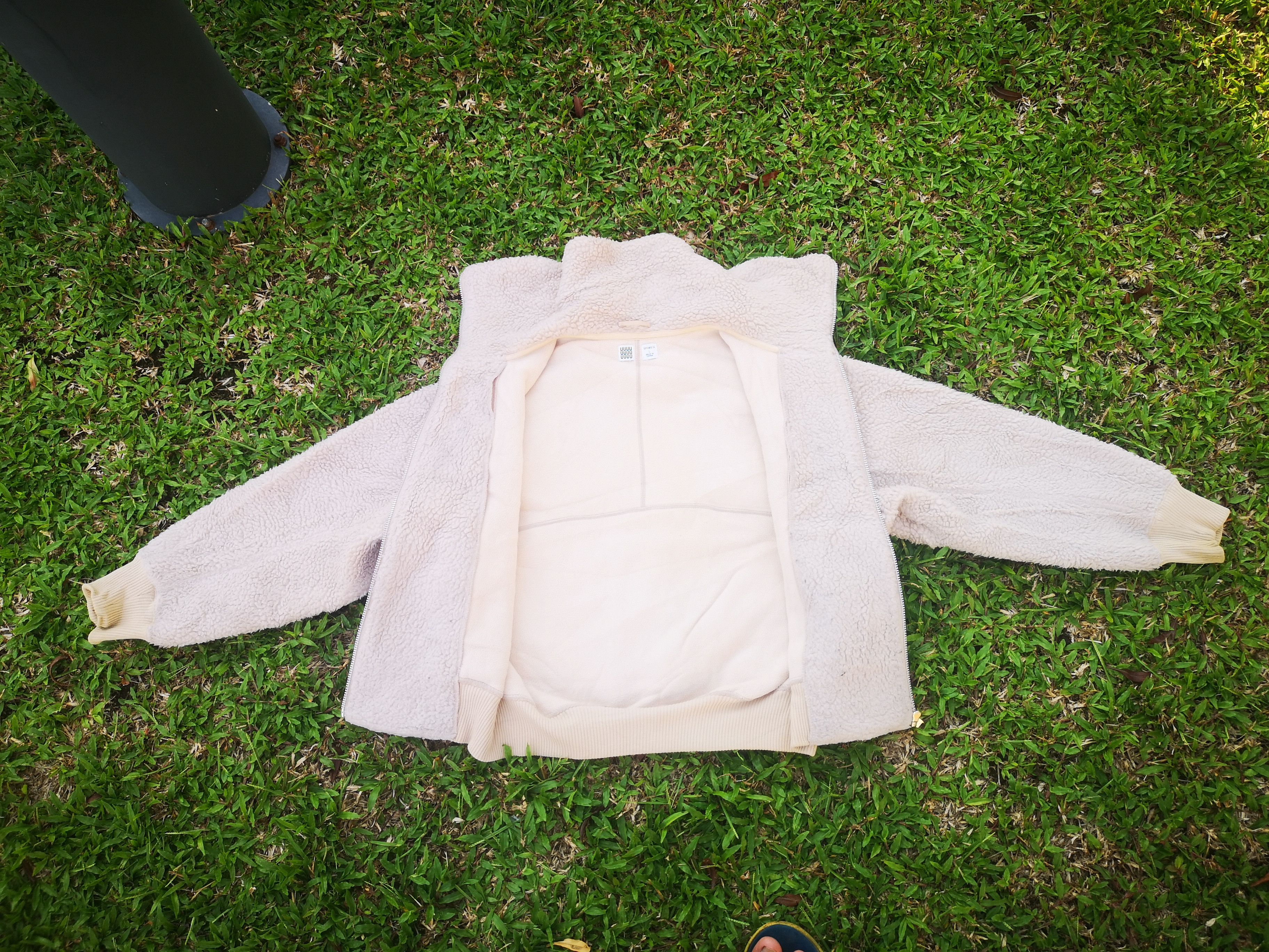 Japanese Brand × Lemaire × Uniqlo Uniqlo UUU X Lemaire Sherpa Cropped Jacket Size L / US 10 / IT 46 - 7 Thumbnail