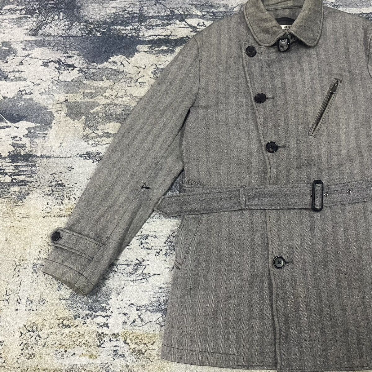 Designer × Katharine Hamnett London Steals🔥 Vintage Katharine Hamnett London Trech Coat Size L / US 10 / IT 46 - 3 Thumbnail