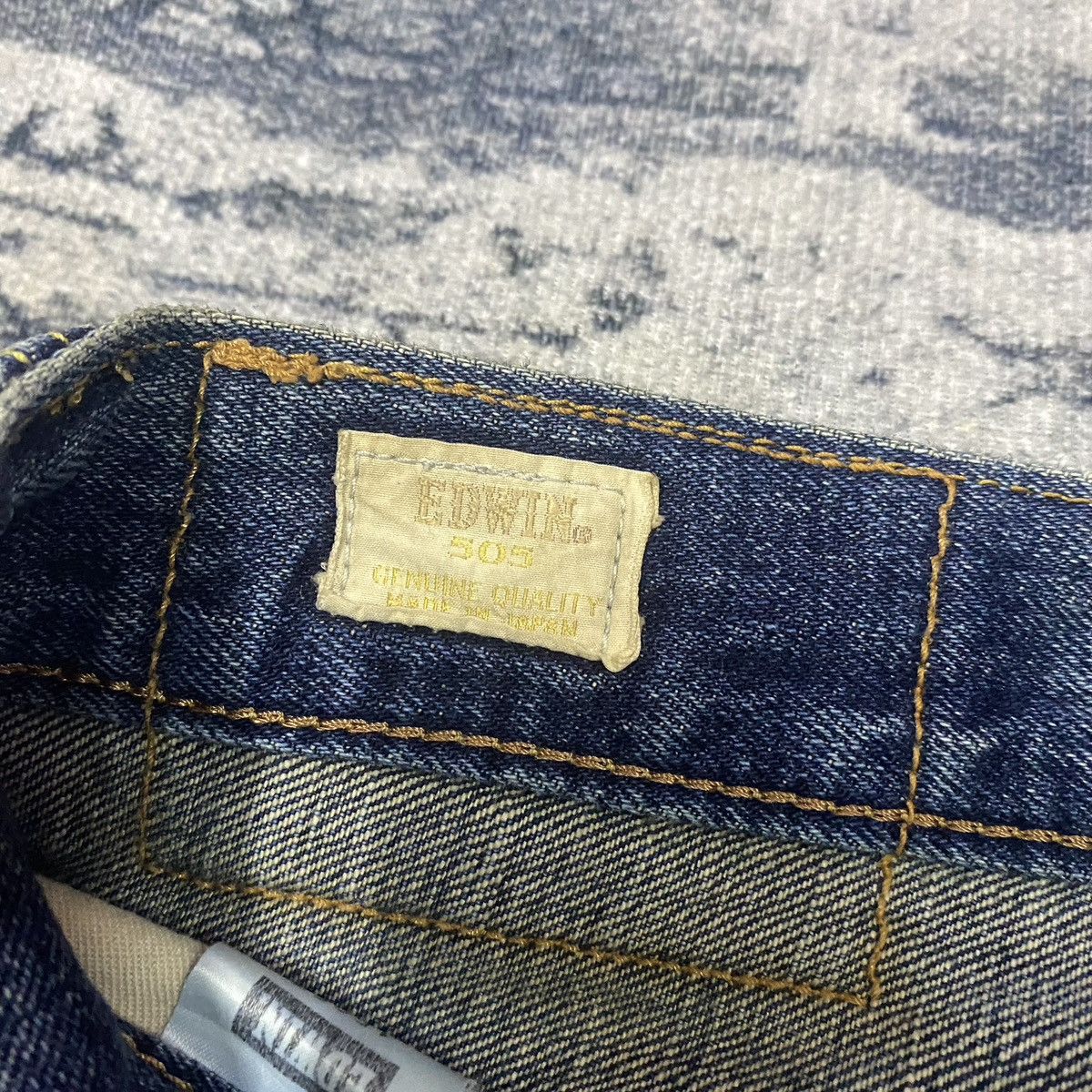 Edwin × Japanese Brand × Vintage Redline🔥Vintage Selvedge Edwin Distressed Denim Size US 31 - 6 Thumbnail