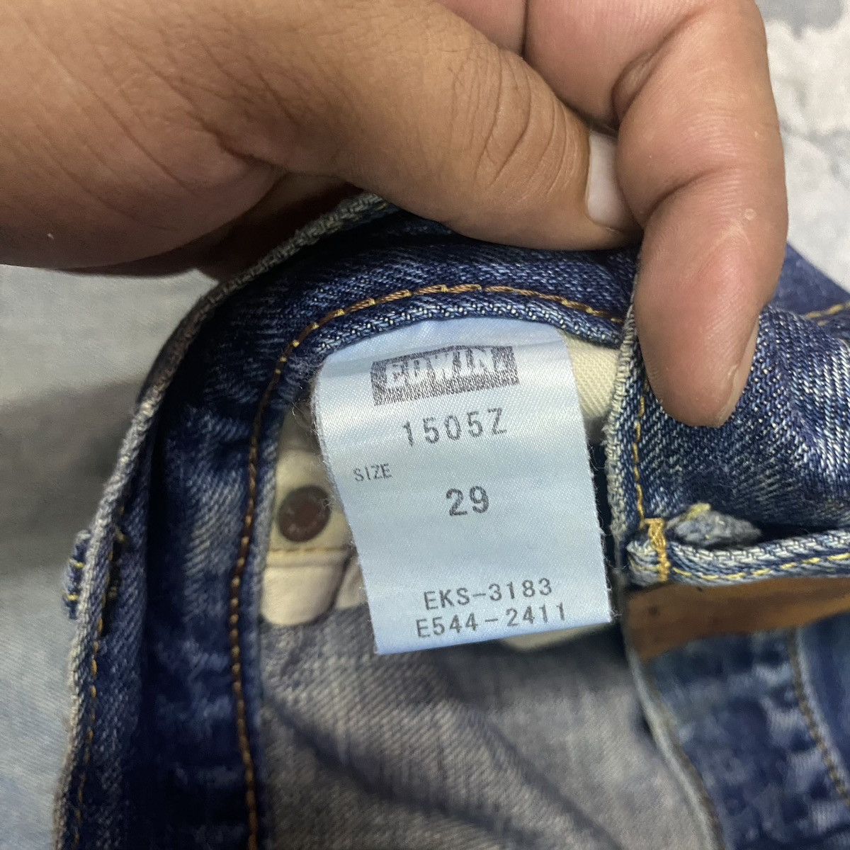 Edwin × Japanese Brand × Vintage Redline🔥Vintage Selvedge Edwin Distressed Denim Size US 31 - 7 Thumbnail