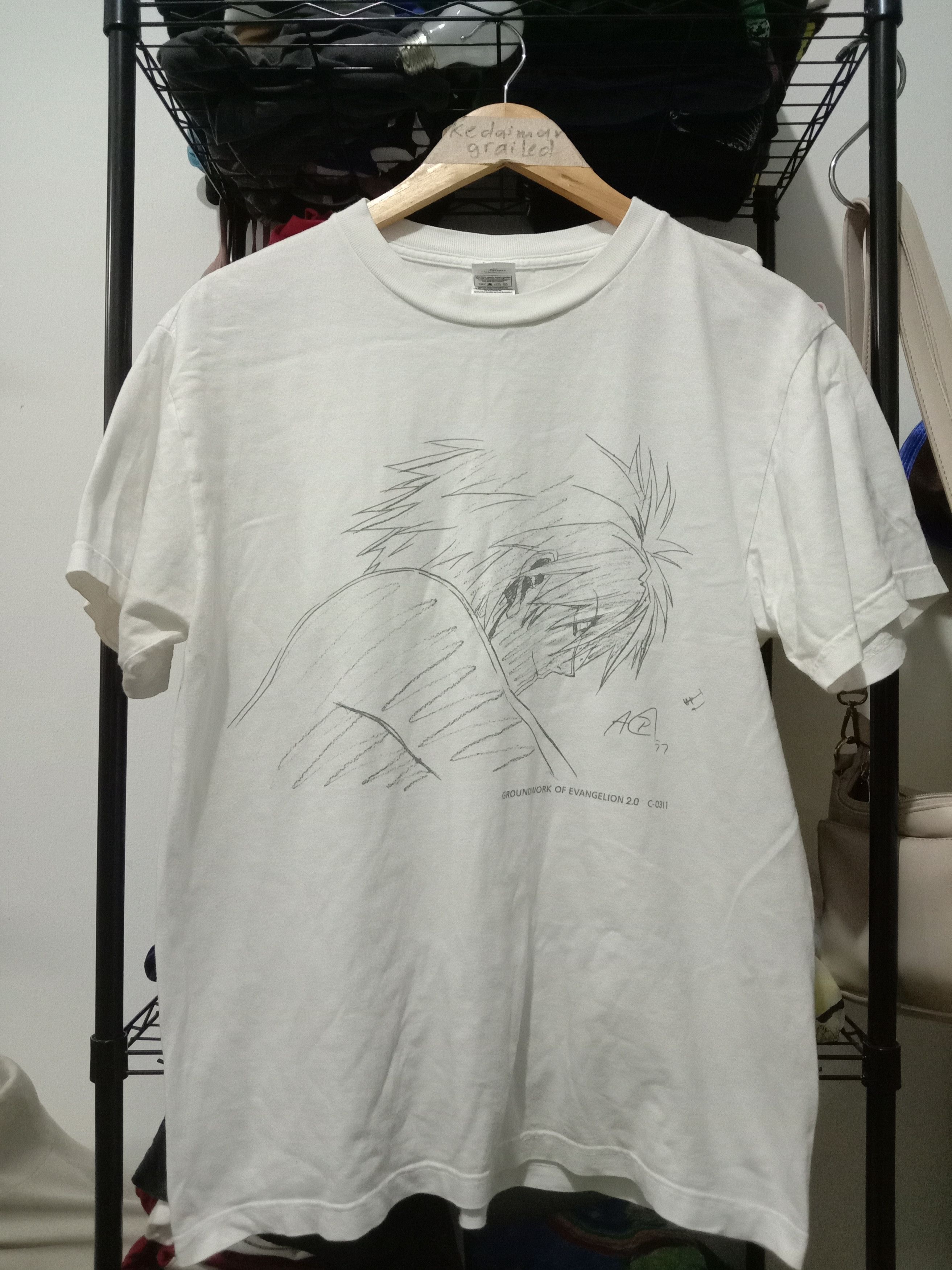 Anime × Japanese Brand × Vintage Vintage Evangelion Anime Tee Size US M / EU 48-50 / 2 - 1 Thumbnail