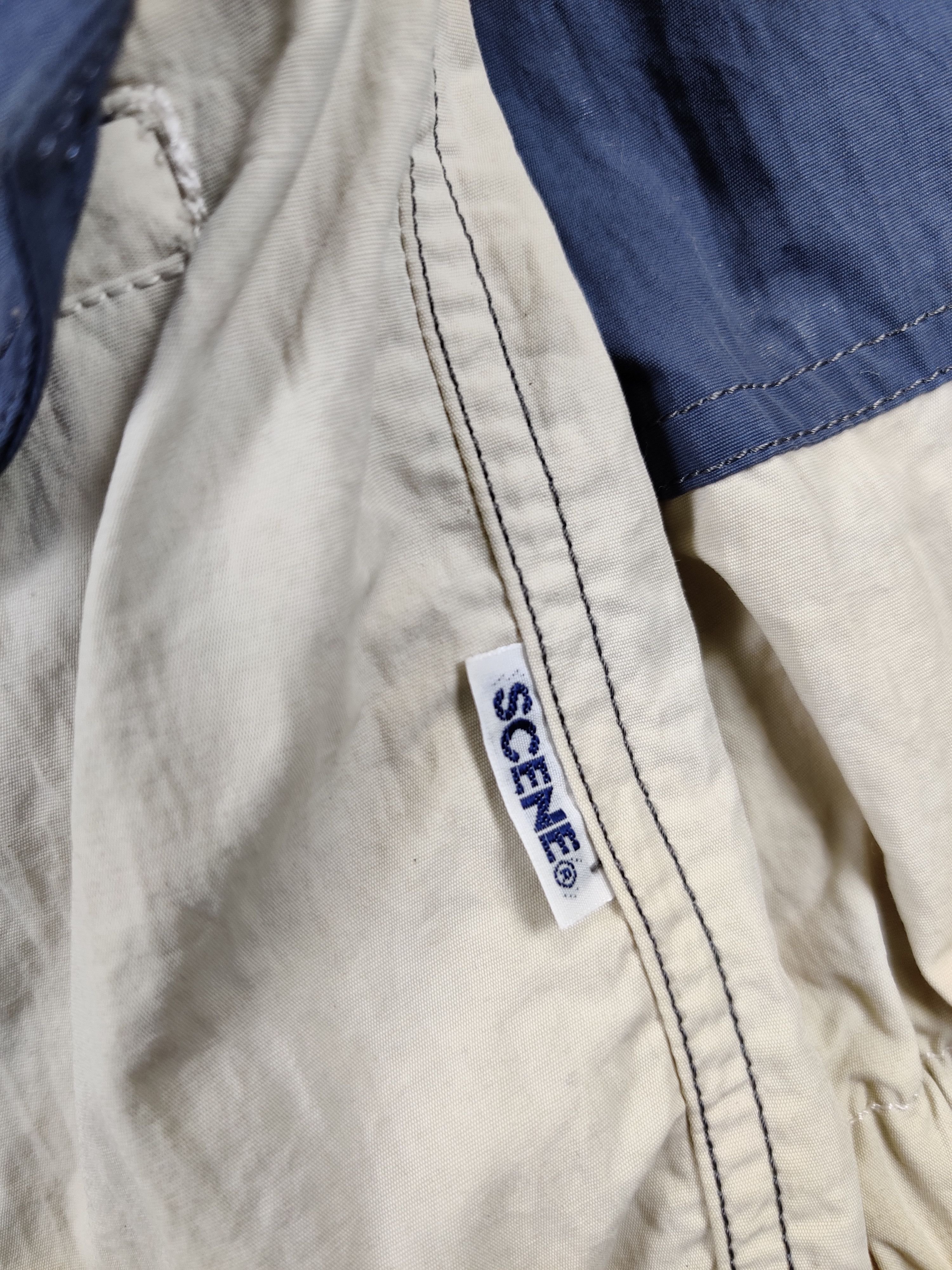Japanese Brand Vintage American Flavor Scene Stripe Hoodie Jacket Size US L / EU 52-54 / 3 - 7 Thumbnail