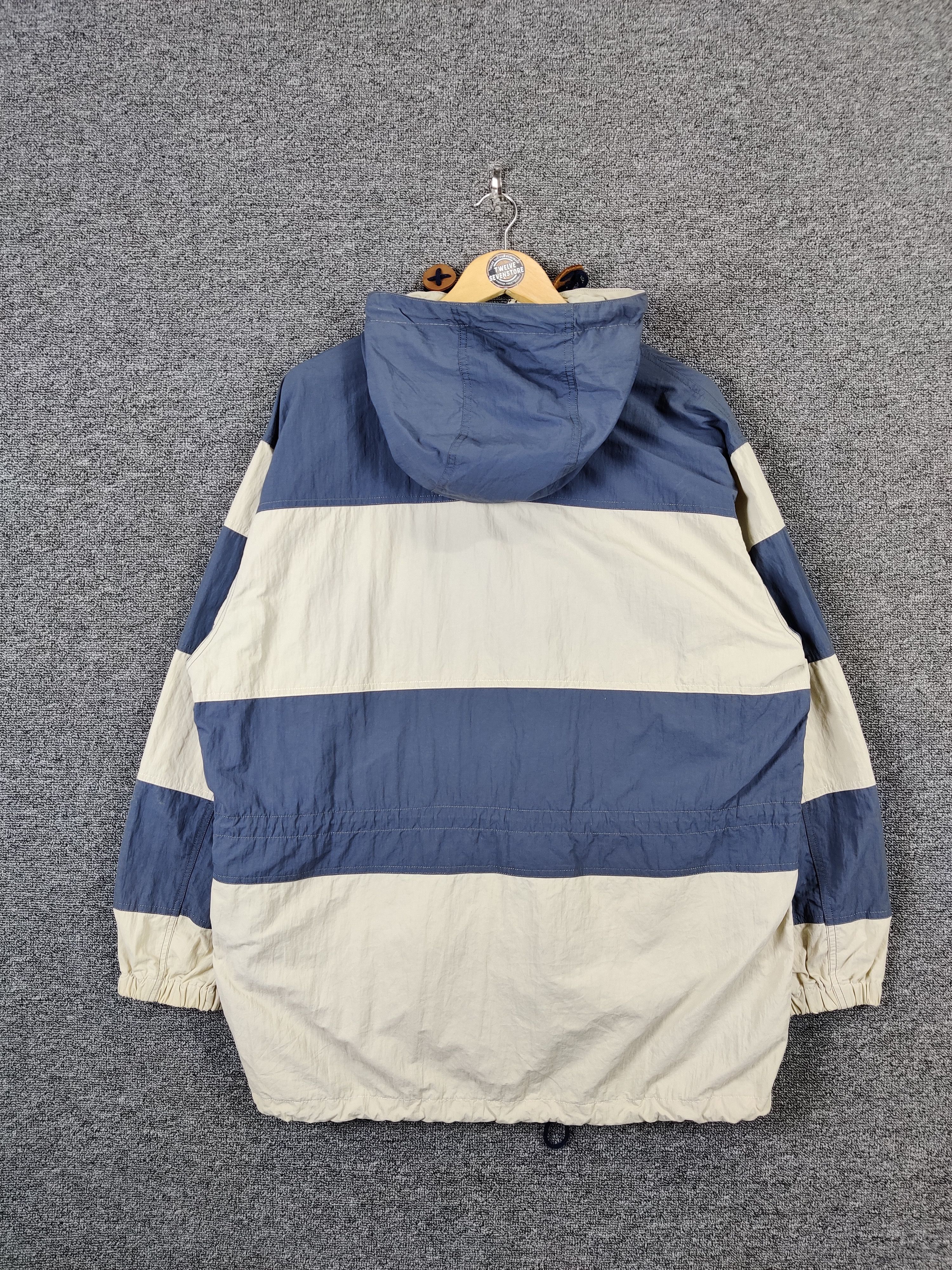 Japanese Brand Vintage American Flavor Scene Stripe Hoodie Jacket Size US L / EU 52-54 / 3 - 14 Thumbnail