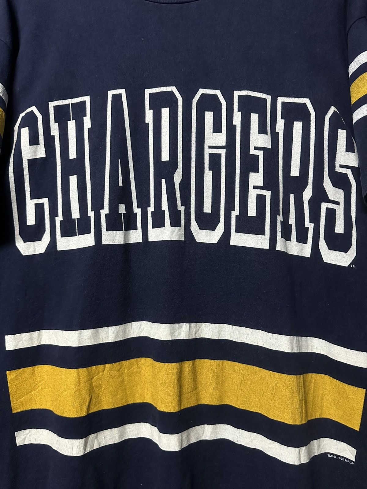 NFL Vintage 90s Aop Chargers NFL Pro Player Tee Size US XL / EU 56 / 4 - 3 Thumbnail