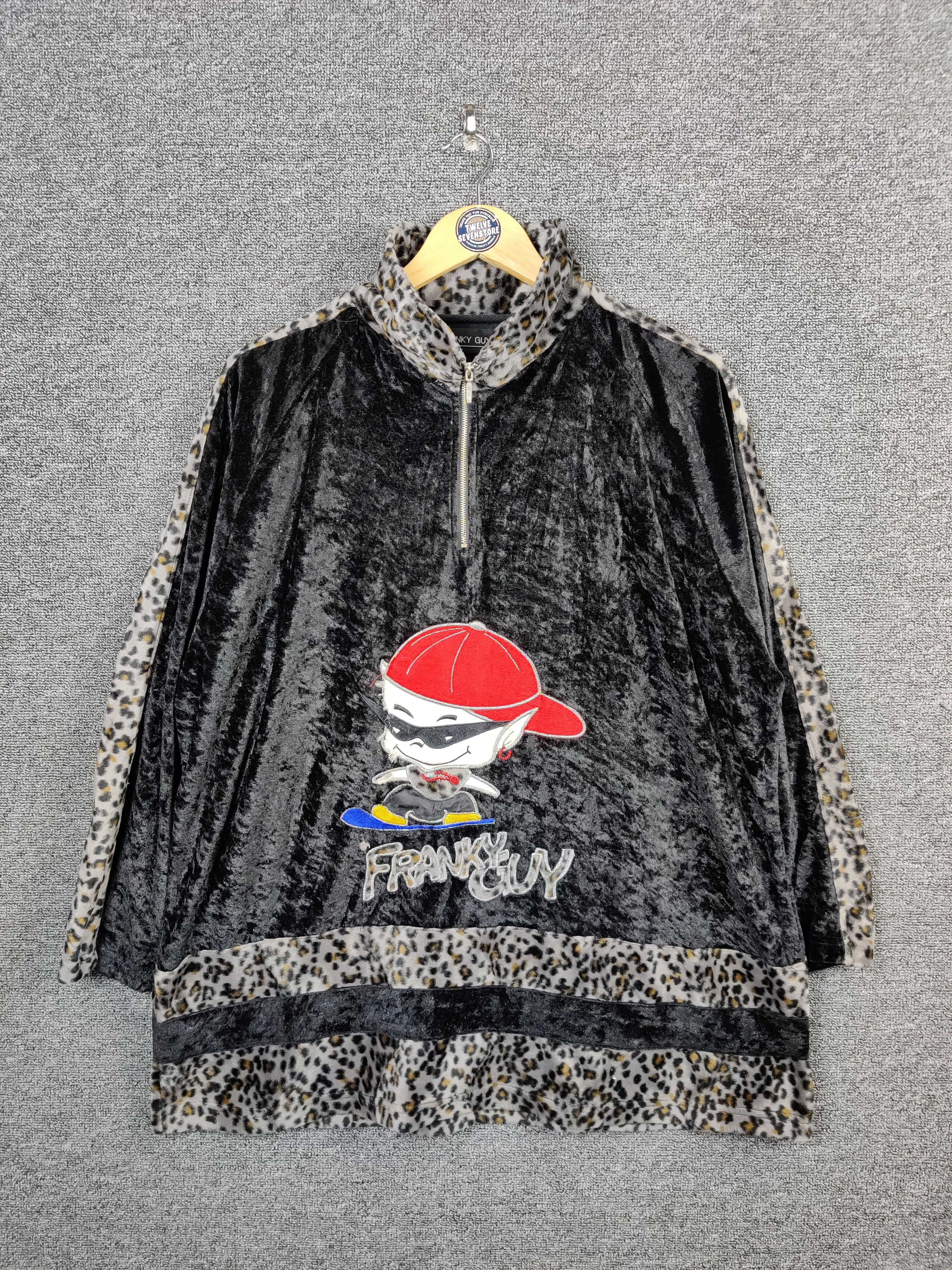 Vintage Vintage Frank Guy Leopard Zipper Jacket Size US XXL / EU 58 / 5 - 1 Thumbnail