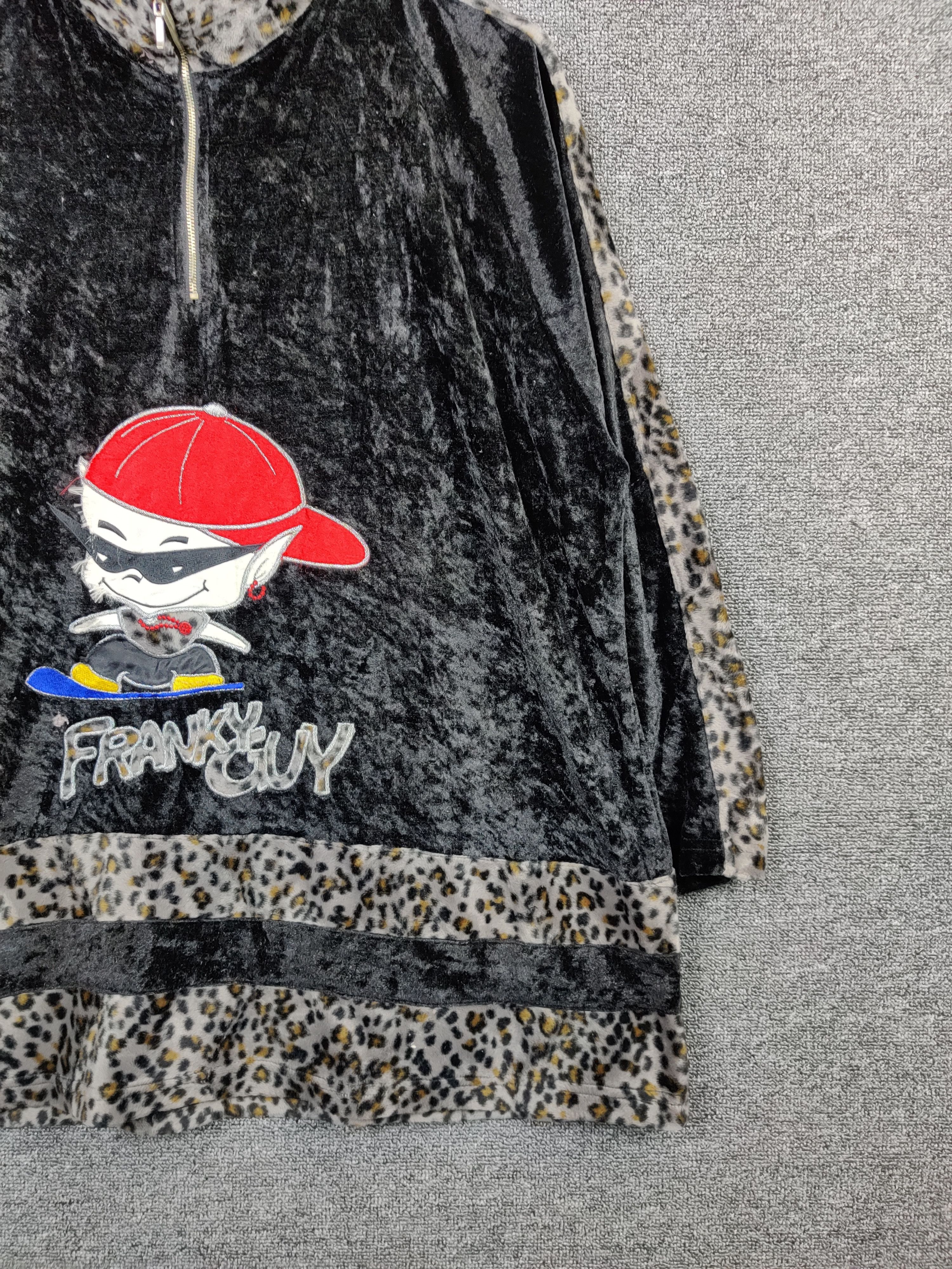 Vintage Vintage Frank Guy Leopard Zipper Jacket Size US XXL / EU 58 / 5 - 3 Thumbnail