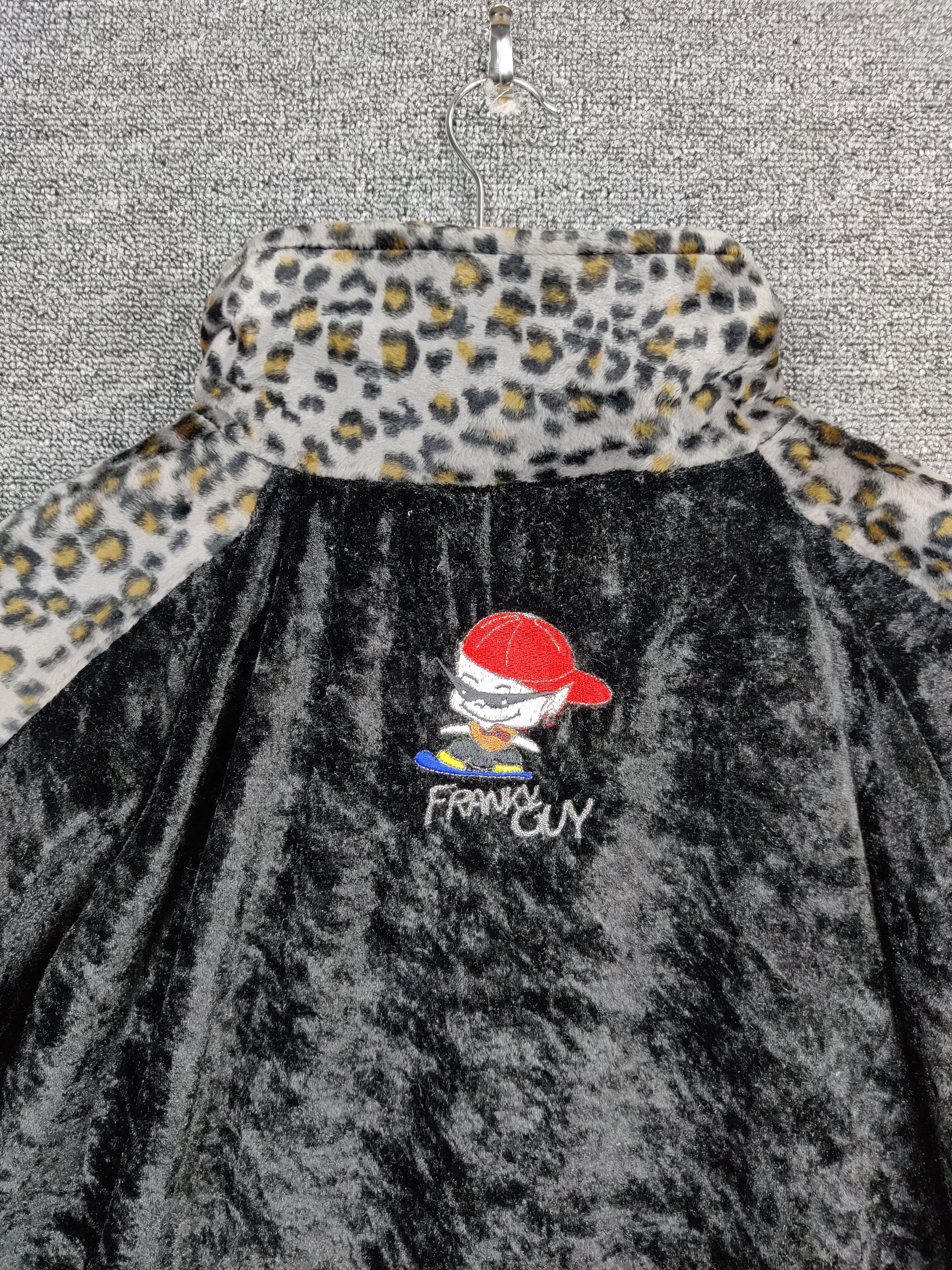 Vintage Vintage Frank Guy Leopard Zipper Jacket Size US XXL / EU 58 / 5 - 10 Thumbnail