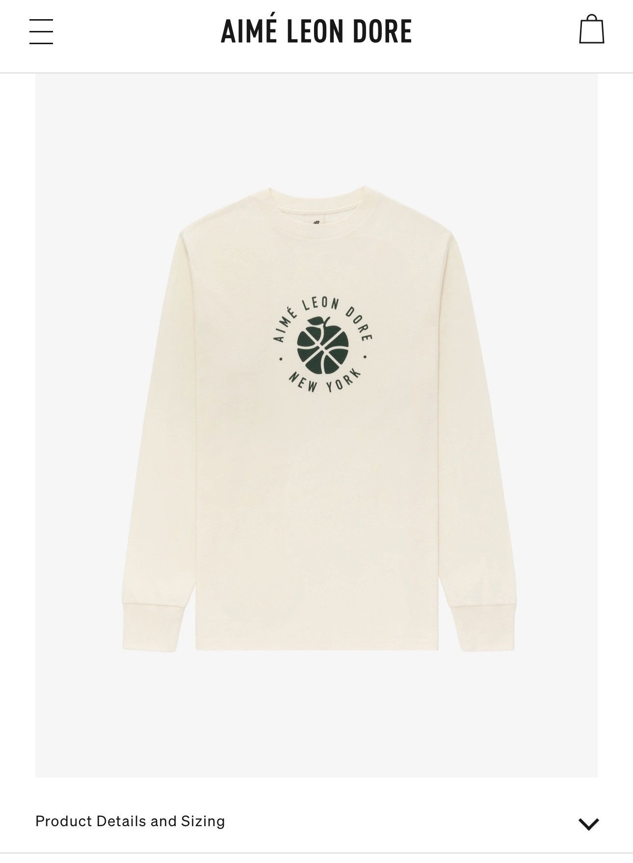 Aime Leon Dore × New Balance NEW Aime Leon Dore x New Balance Long Sleeve Medium Size US M / EU 48-50 / 2 - 7 Thumbnail