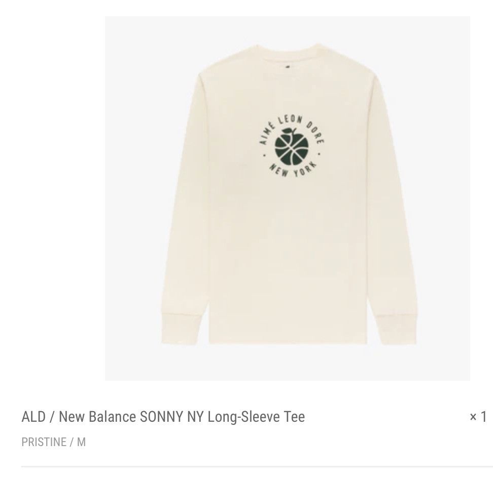 Aime Leon Dore × New Balance NEW Aime Leon Dore x New Balance Long Sleeve Medium Size US M / EU 48-50 / 2 - 13 Thumbnail