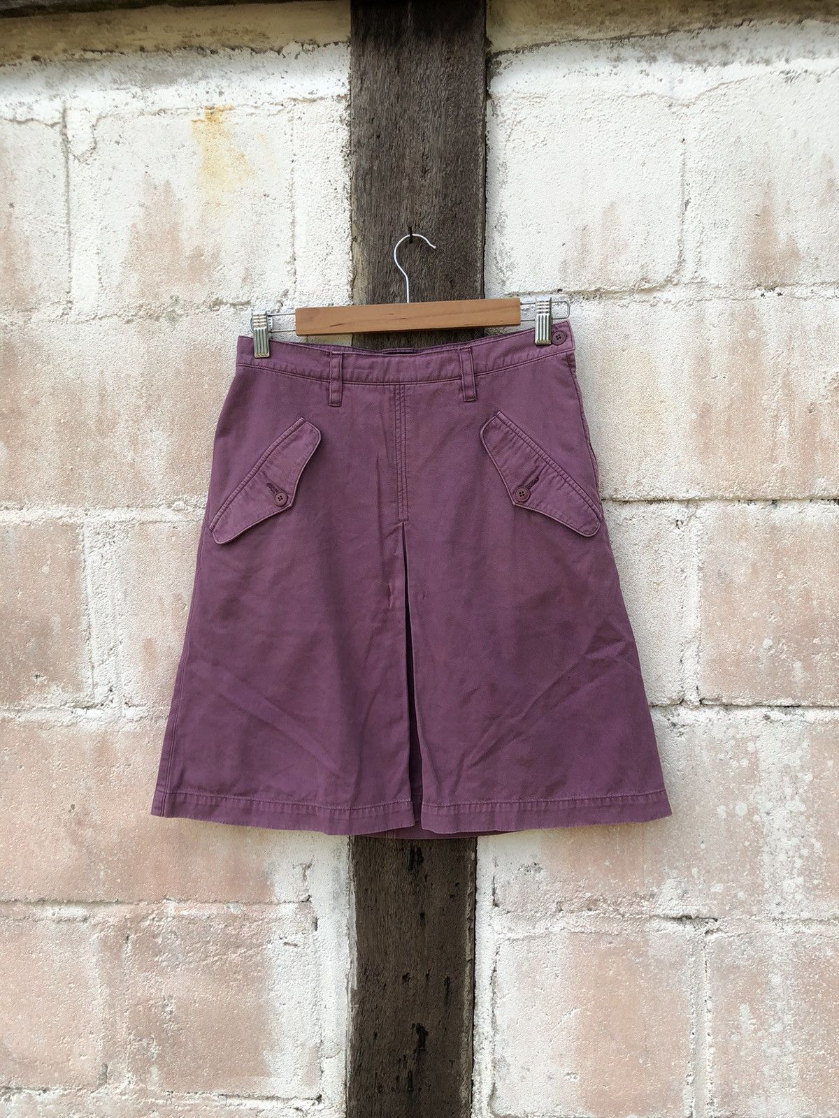 CABANE de ZUCCa × Zucca Zucca Mini Skirt Pink Color Cotton Size 28" / US 6 / IT 42 - 3 Thumbnail