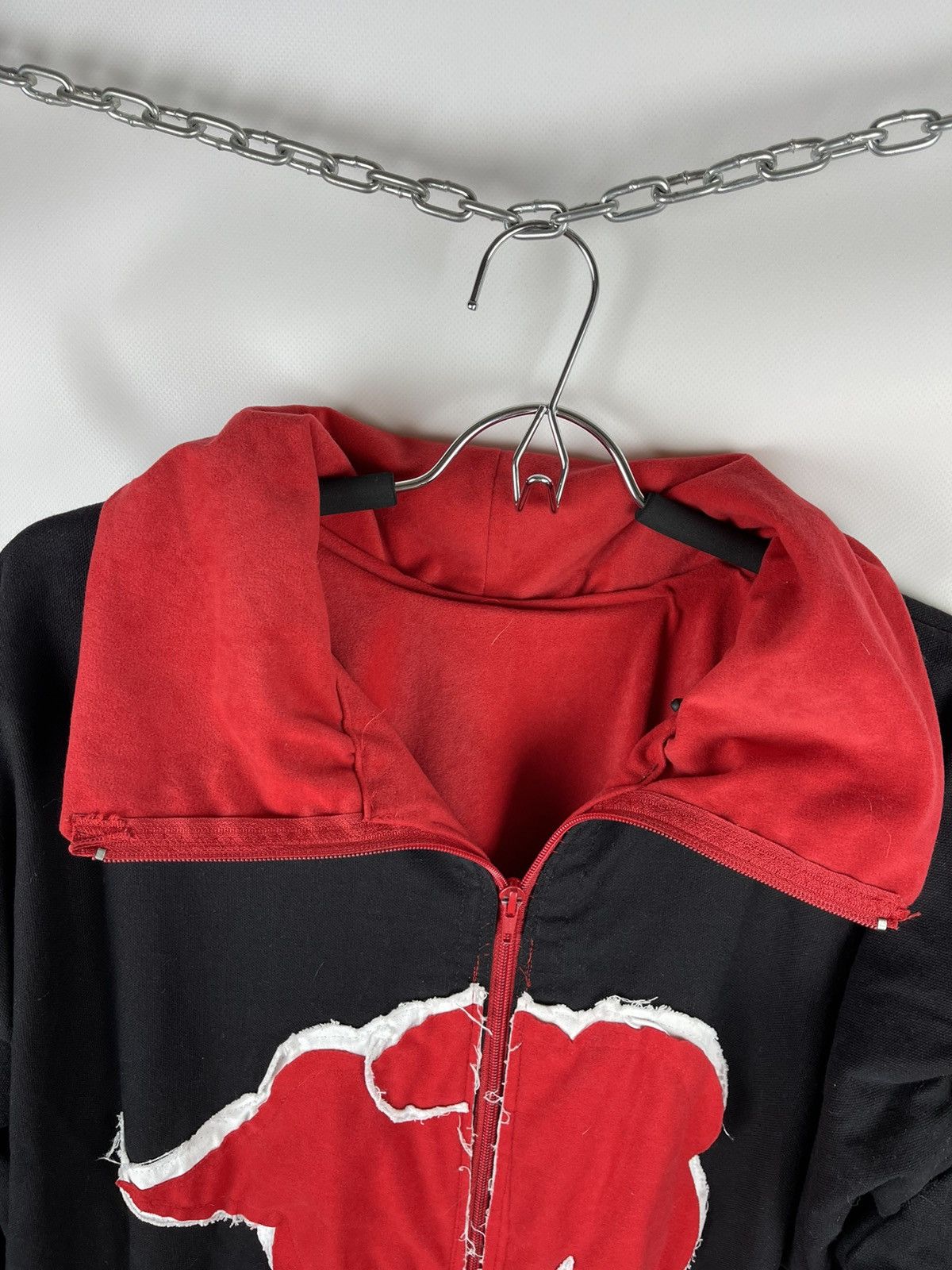 Anime Naruto Shippuden Akatsuki Itachi Sasuke cosplay uniform jckt Size US L / EU 52-54 / 3 - 8 Thumbnail